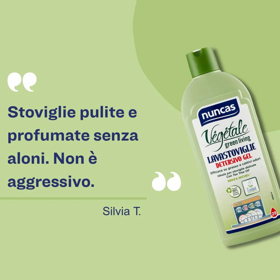 Nuncas Żel do mycia w zmywarce do naczyń, 500 ml