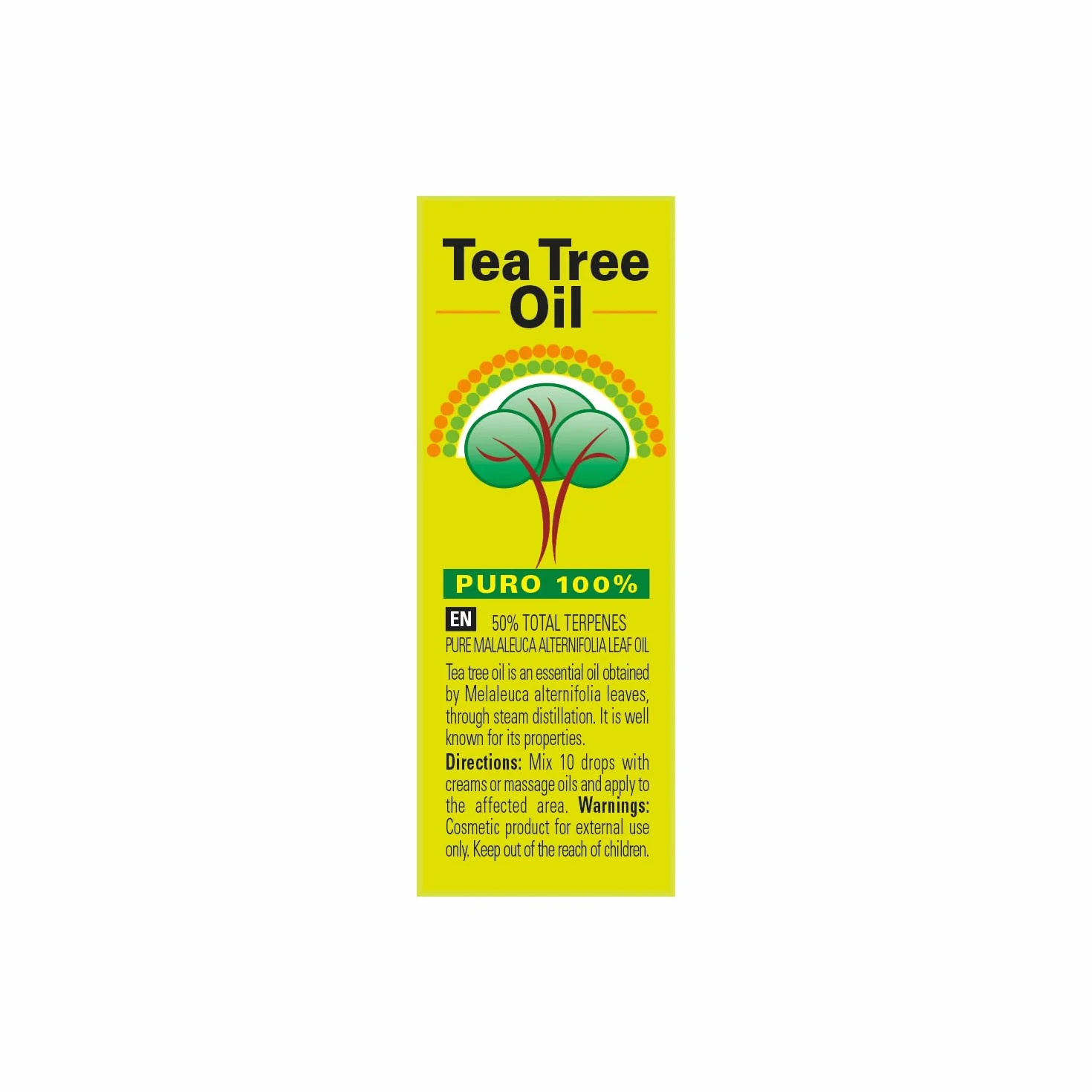 Naturando Olejek z Drzewa Herbacianego 10 ML Czysty Olejek Eteryczny 100% Melaleuca Alternifolia