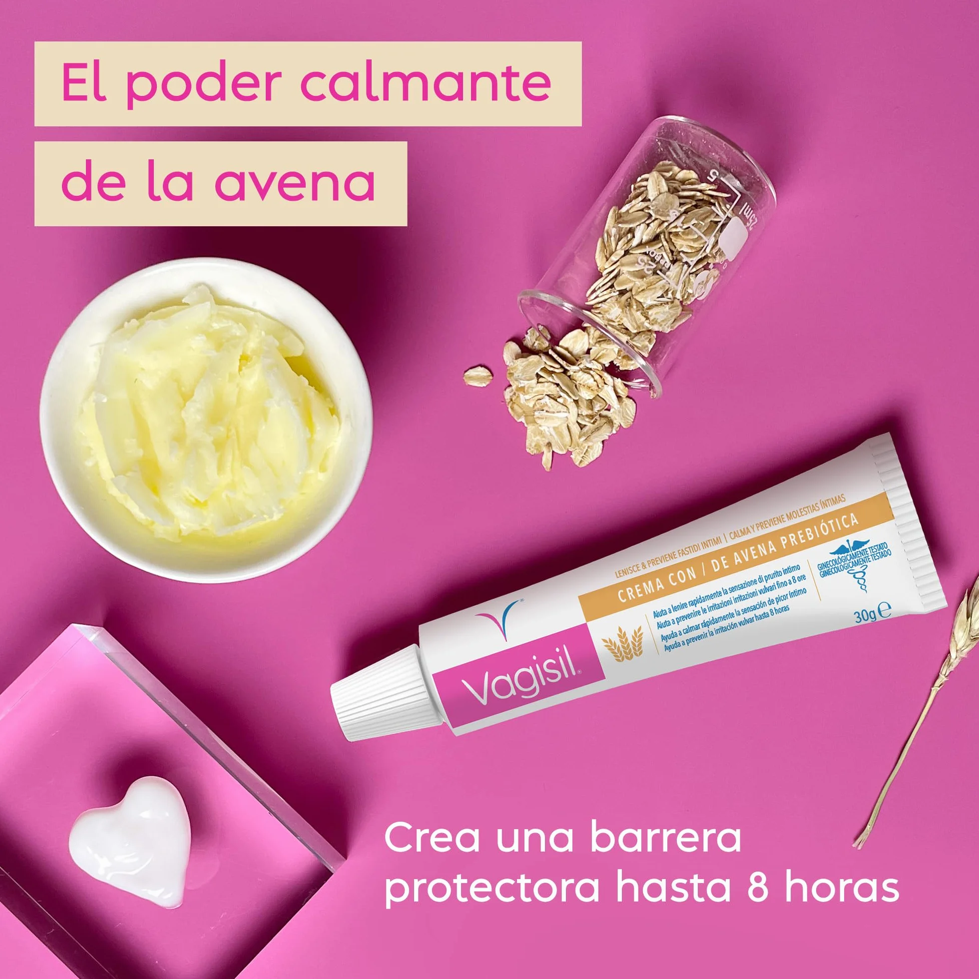 Vagisil Cosmetic krem do bielizny, 2 w 1, do codziennego użytku - 30 g