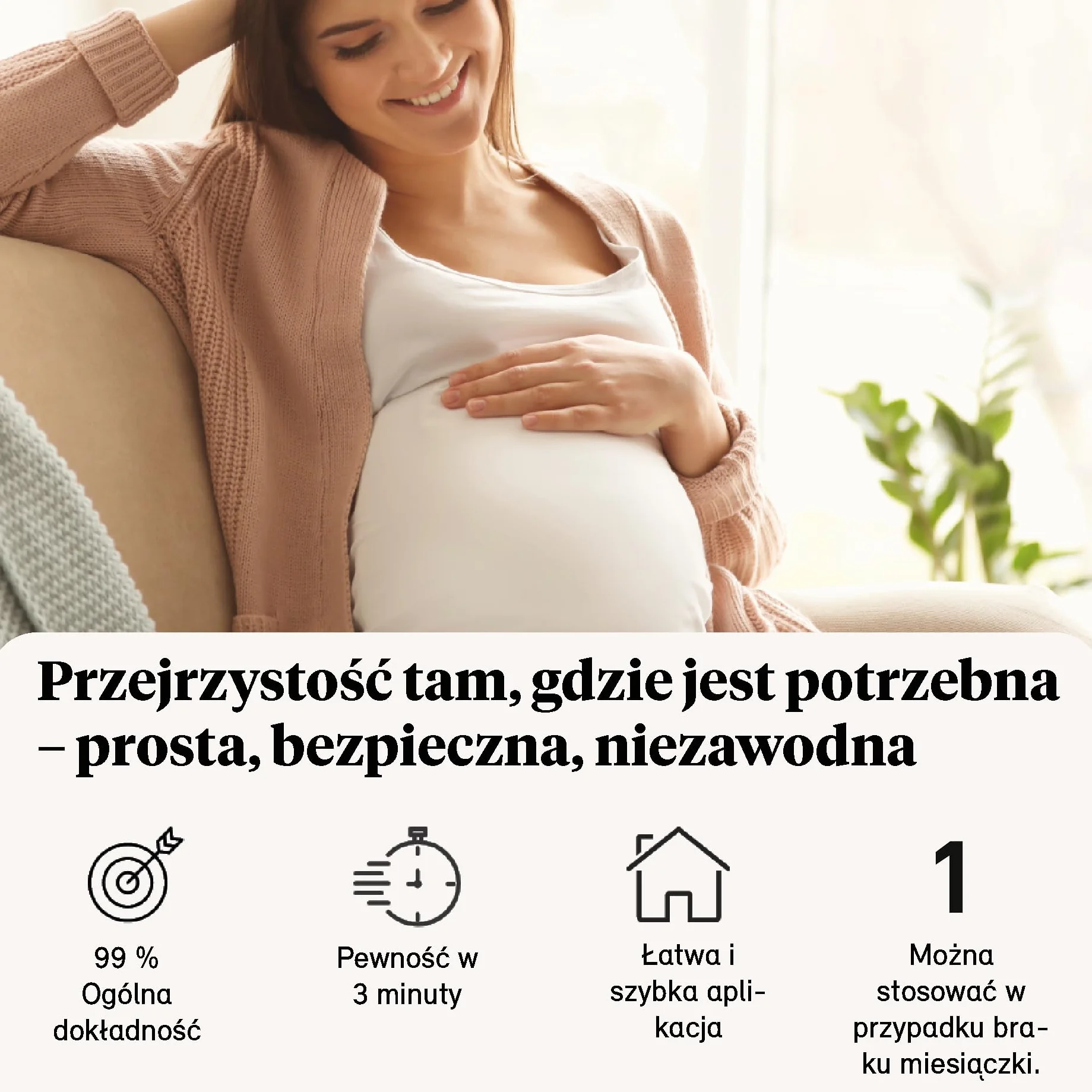 Test ciążowy o wysokiej czułości – samodzielny test do domu 3 minuty | 3 sztuki testu moczu hCG w przypadku ewentualnej ciąży | łatwe zastosowanie – szybki wynik | test ciążow