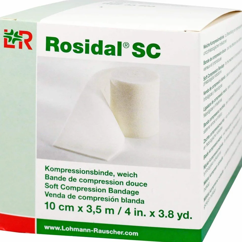 ROSIDAL SC opaska kompresyjna miękka 10 cm x 3,5 m 1 szt.
