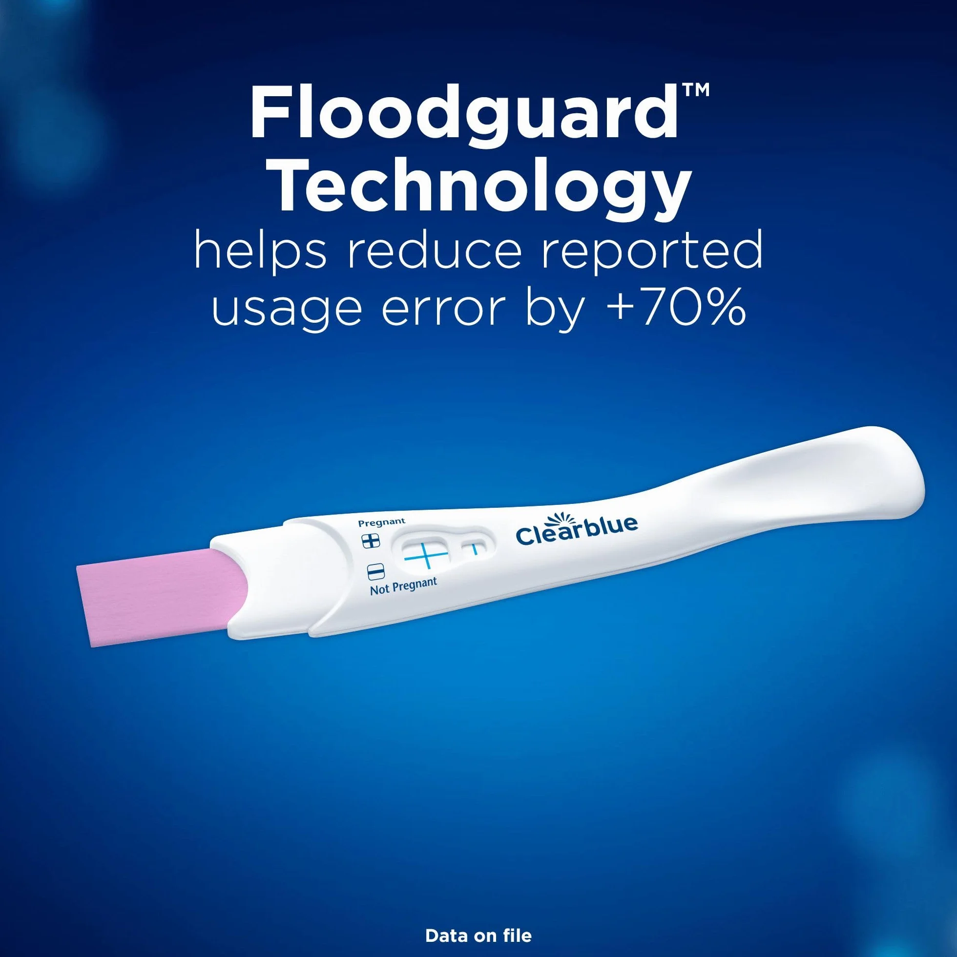 Clearblue Test ciążowy Double Check & Date Combo Pack, Result As Fast As 1 Minute (Visual Stick) & Tells You How Many Weeks (Digital Stick), zestaw 2 testów (1 cyfrowy, 1 wizualny)
