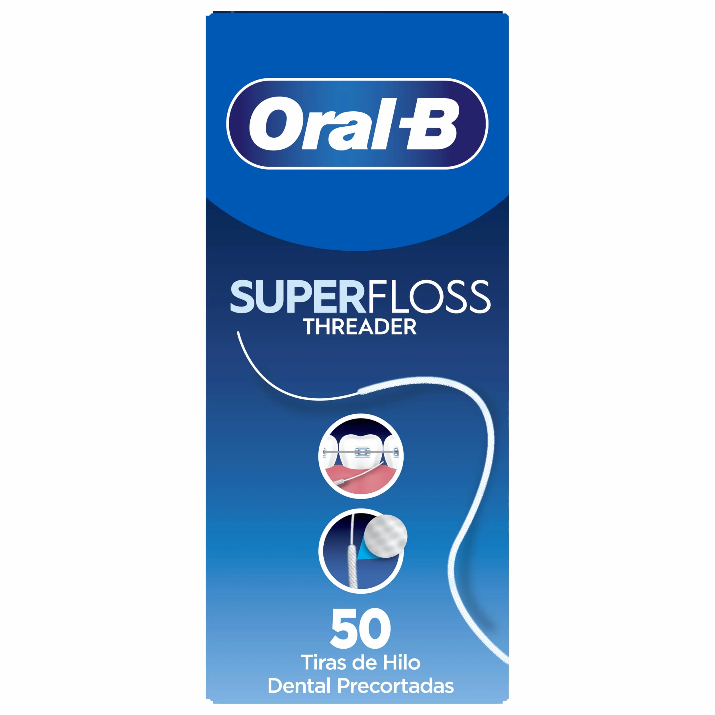 Oral-B Superfloss nić dentystyczna 50 sztuk, 12 sztuk (12 x 50 sztuk)