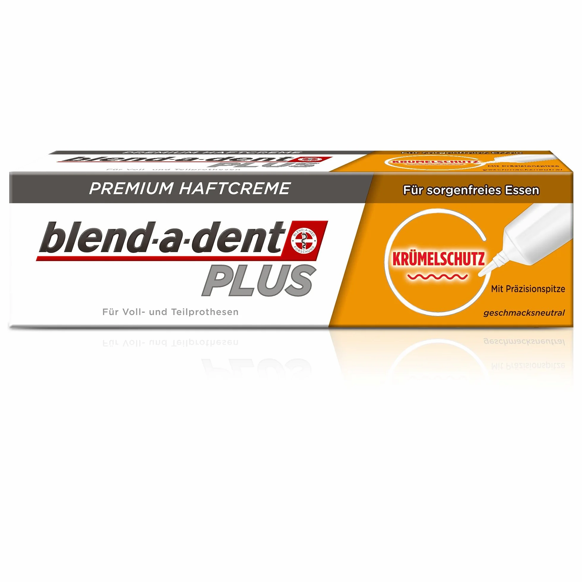 Blend-a-dent PLUS krem samoprzylepny premium, 3 sztuki (3 x 40 g)