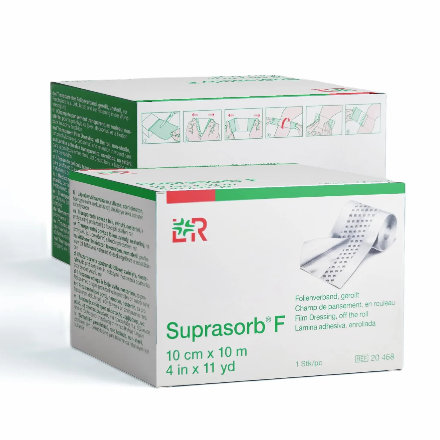 PIPROX Suprasorb F Roll niesterylna 10 cm x 10 m