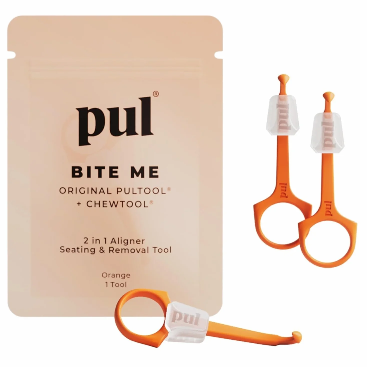 PUL System Wyrównywania Chewies i Remover Tool Combo dla Invisalign i Alignerów 3 sztuki