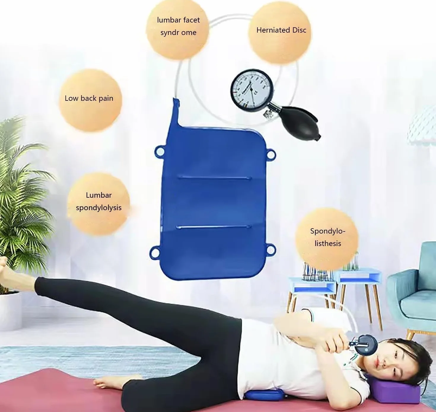 Stabilizator rdzenia BioFeedback do terapii bólu pleców