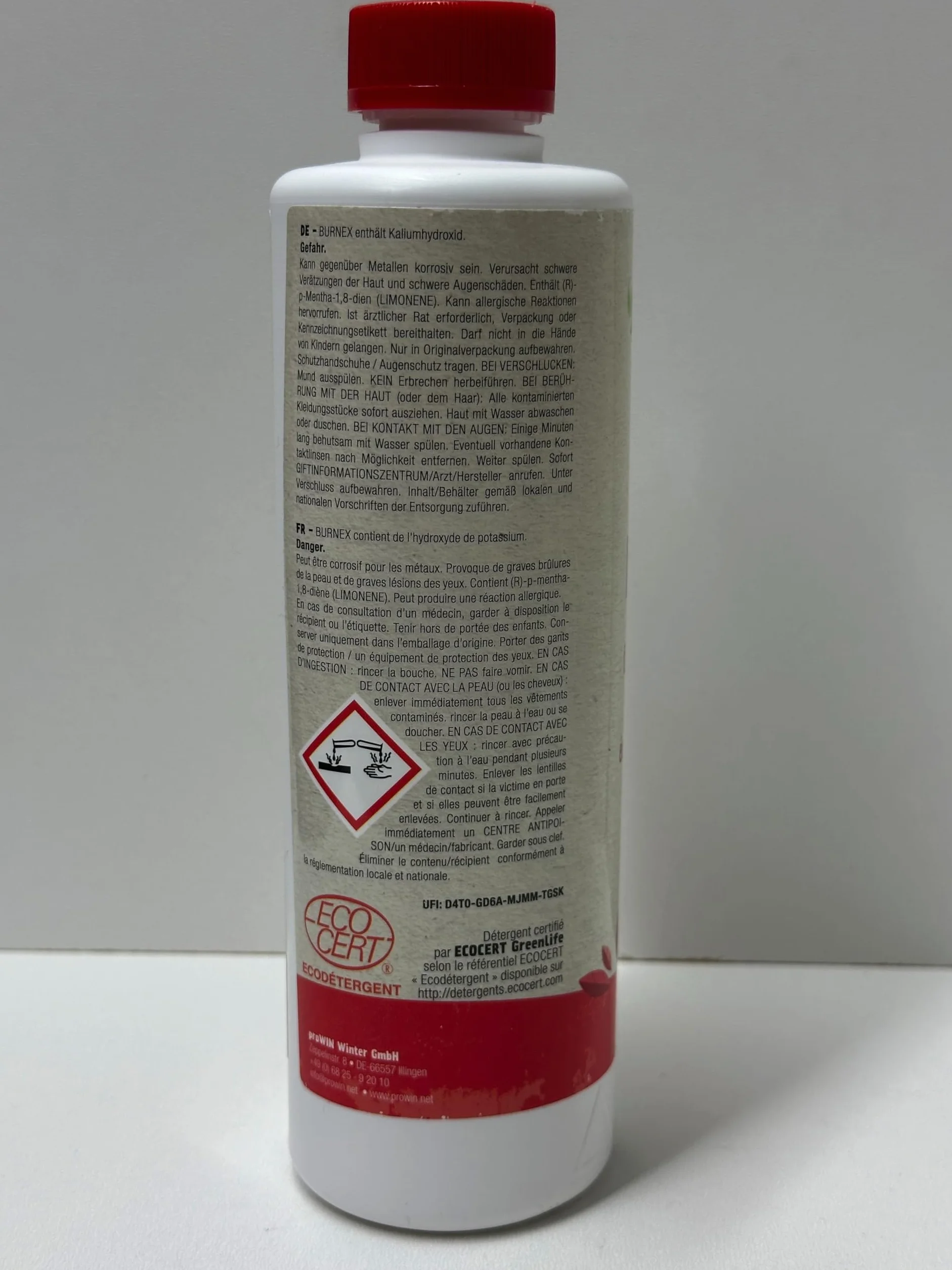 Burnex środek do czyszczenia piekarnika 500 ml
