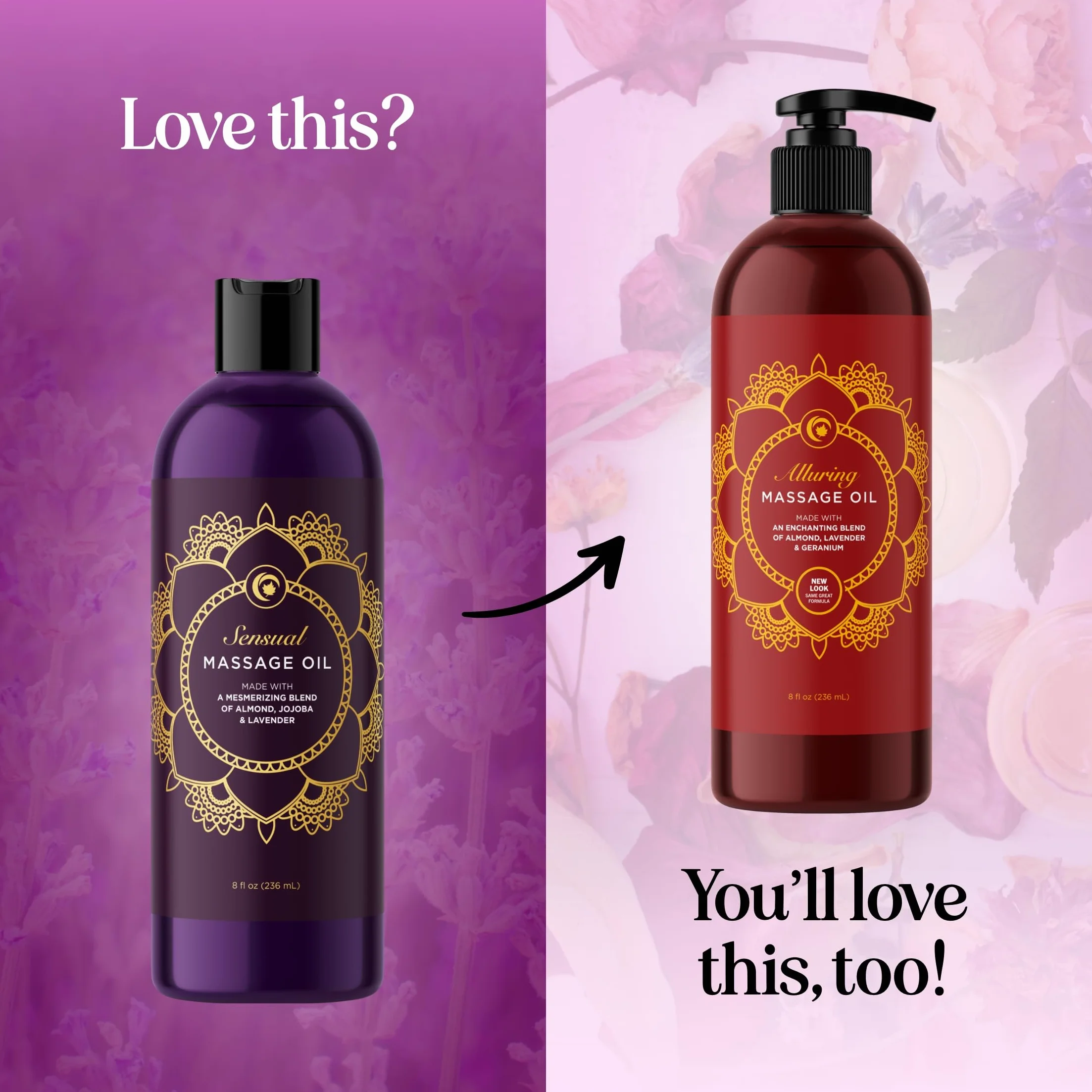 maple holistics Zmysłowy olejek do masażu z czystym olejkiem lawendowym, relaksacyjny olejek z migdałów i jojoba, dla kobiet i mężczyzn, 100% naturalna, hipoalergiczna terapia skóry, USA