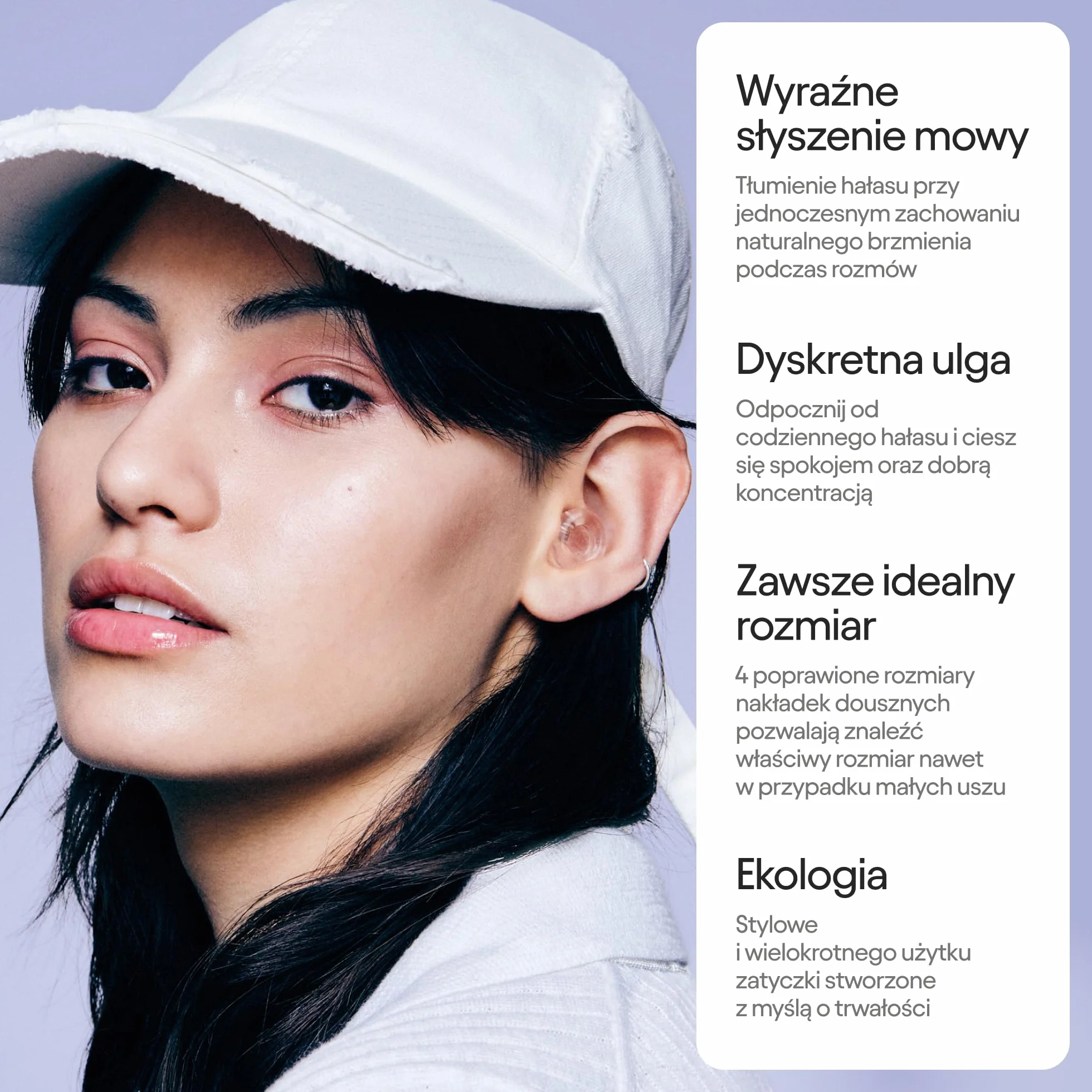 Loop Engage 2 – tłumienie hałasu 16 dB, wyraźne słyszenie mowy, spotkania towarzyskie, praca