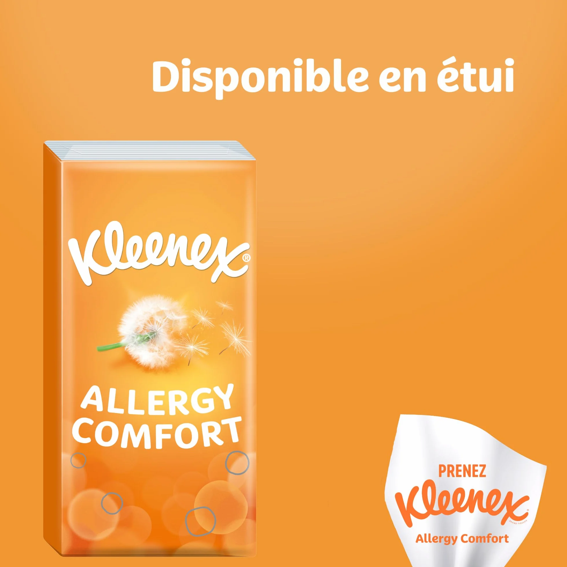 Kleenex Allergy Comfort Chusteczki Biały 672 szt.