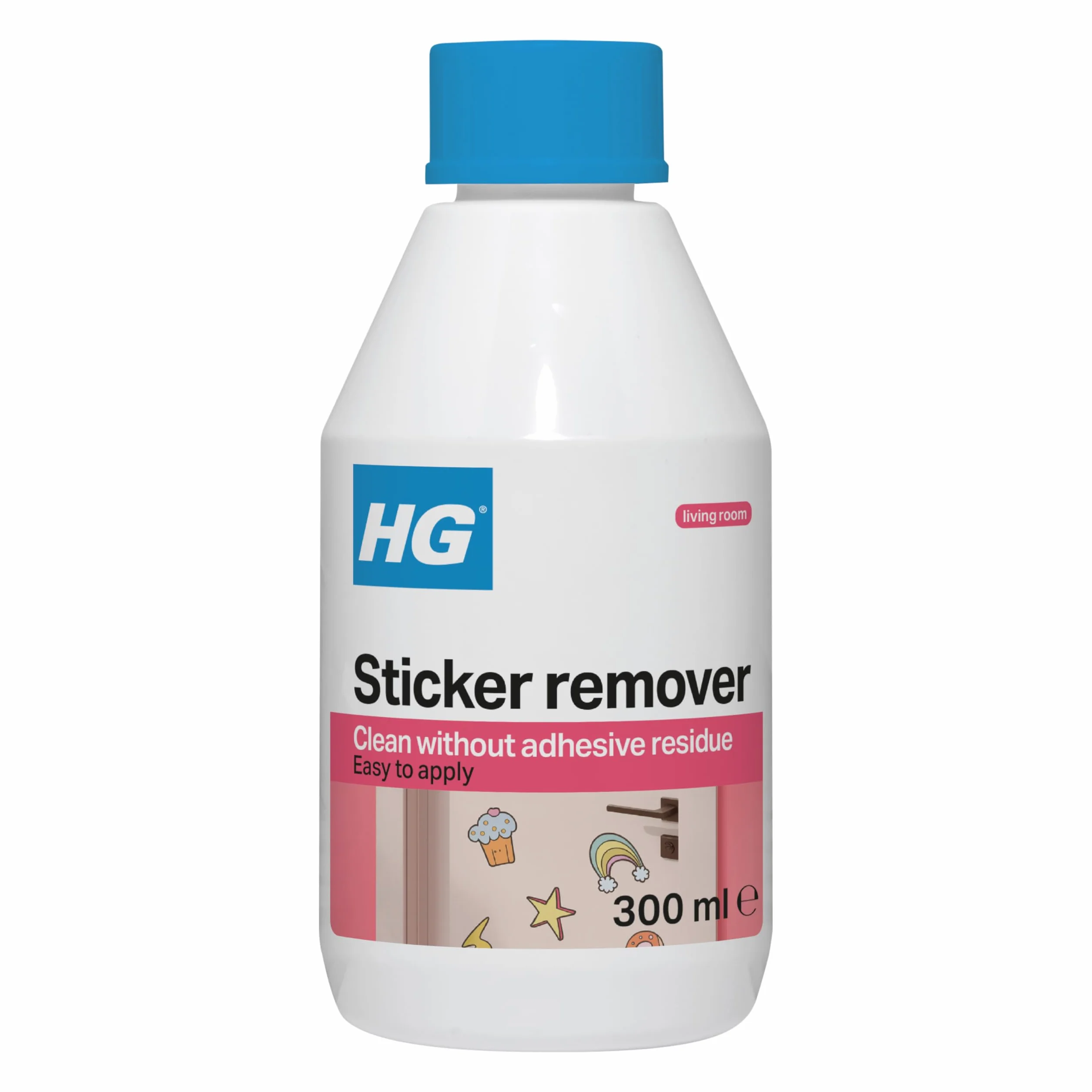 HG Środek do usuwania naklejek, kleju i kleju, środek do usuwania plam smoły i oleju, 300 ml