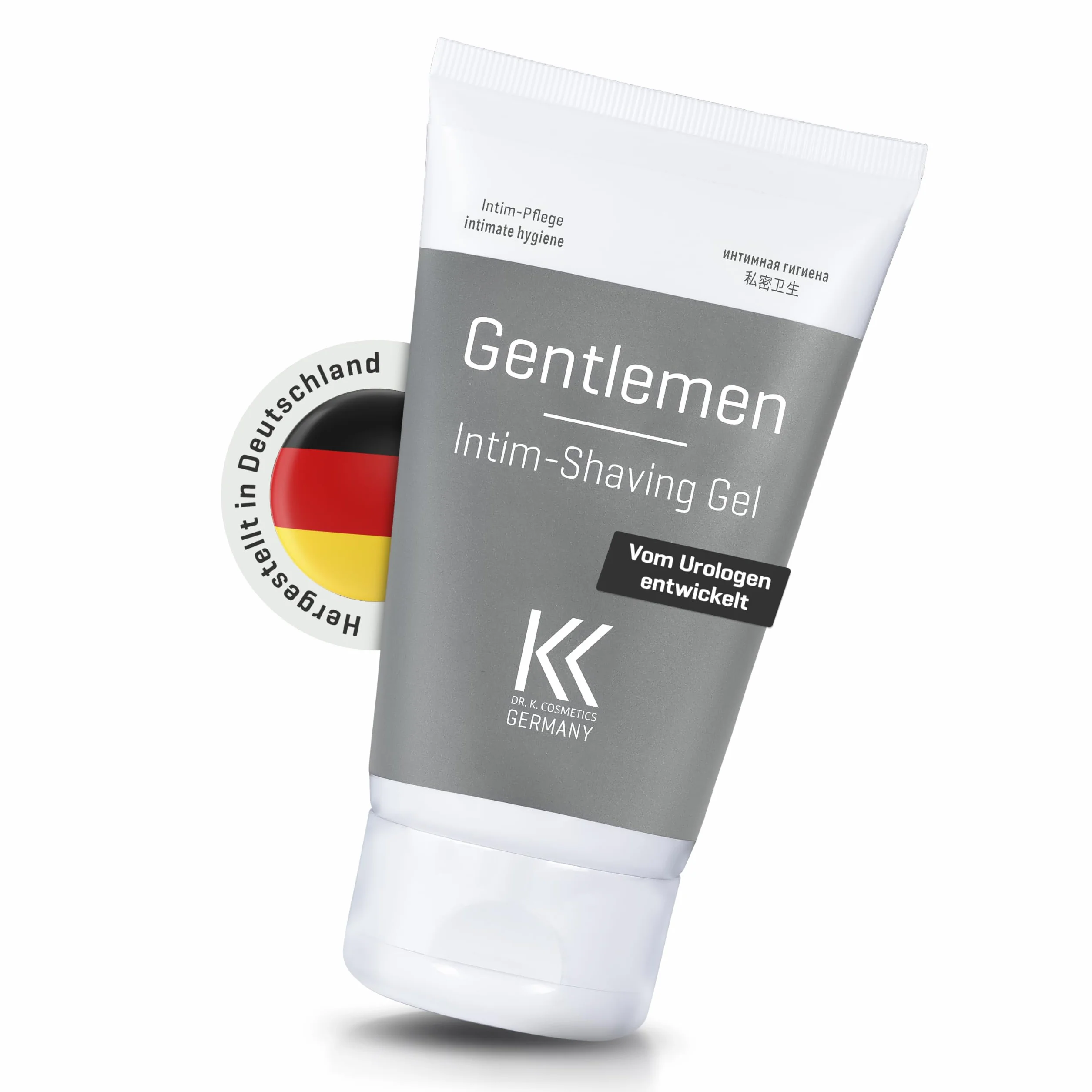 GENTLEMEN Intim-Shaving Gel pierwszy żel do golenia okolic intymnych opracowany przez urologa