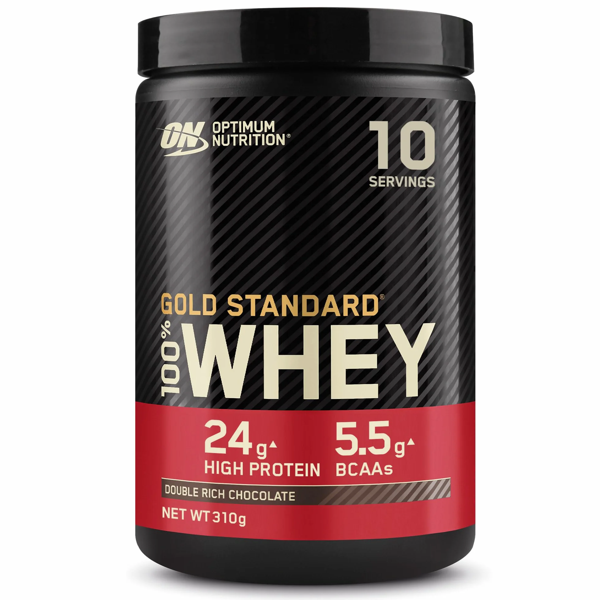 ON Gold Standard 100% Whey Odżywka białkowa podwójna czekolada 310 g