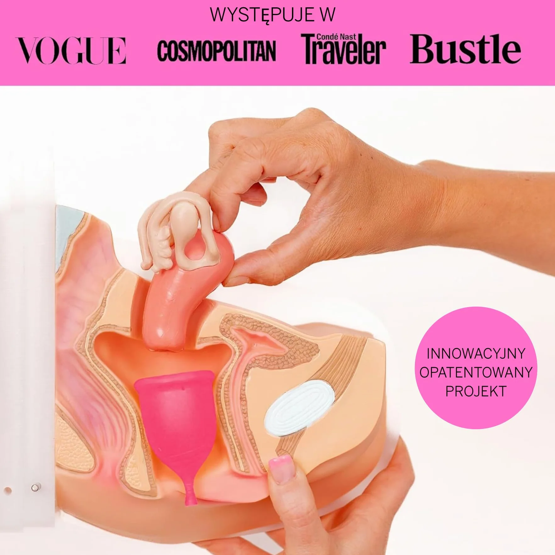 Pixie kubek menstruacyjny 100% silikon klasy medycznej 12 godzin alternatywa dla tamponu