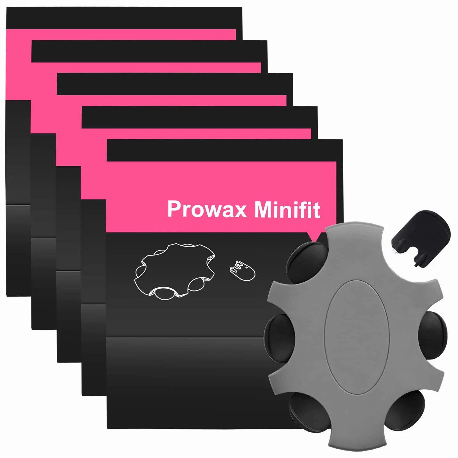 ProWax MiniFit filtr woskowy ProWax MiniFit, wymienny filtr woskowy z 6 narzędziami i 6 filtrami (5 sztuk / 30 sztuk)