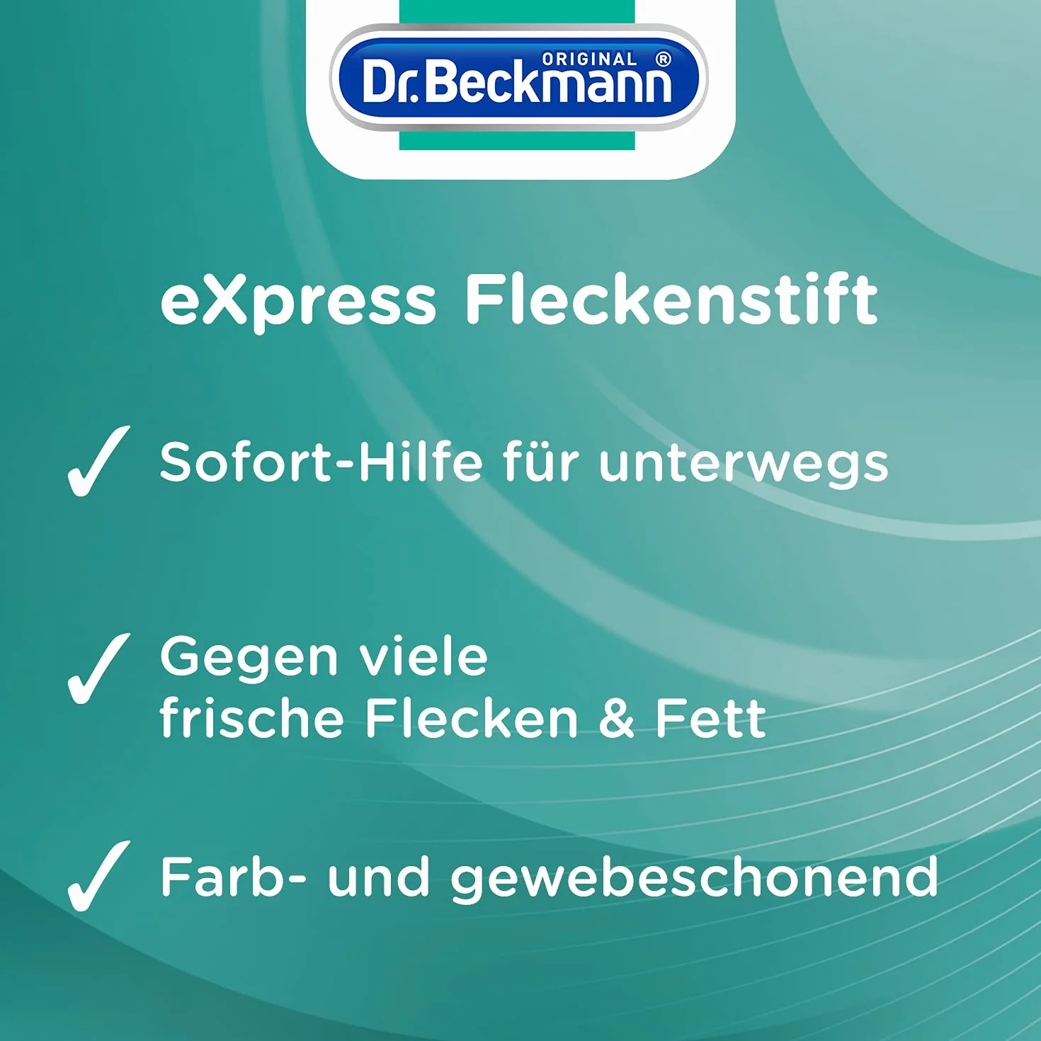 Dr. Beckmann eXpress środek do usuwania plam | skuteczny środek do usuwania plam w podróży | szybkie i łatwe rozwiązanie | 6 x 9 ml
