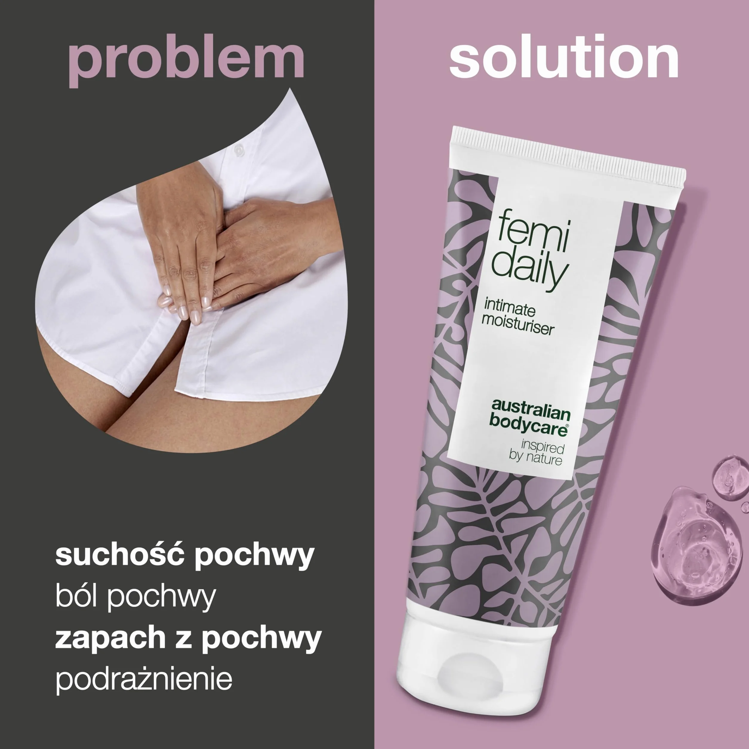 Australian Bodycare Femi Daily Żel do pielęgnacji intymnej 100ml z Olejkiem z Drzewa Herbacianego