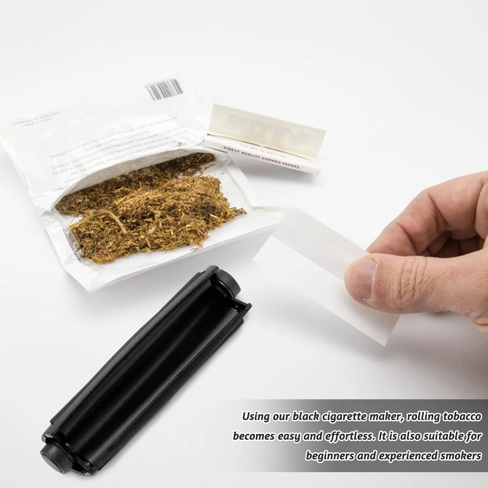 Joint Tokarka do papierosów 110 mm stożkowa pomoc w obracaniu się z 3 rurami do przechowywania papierosów