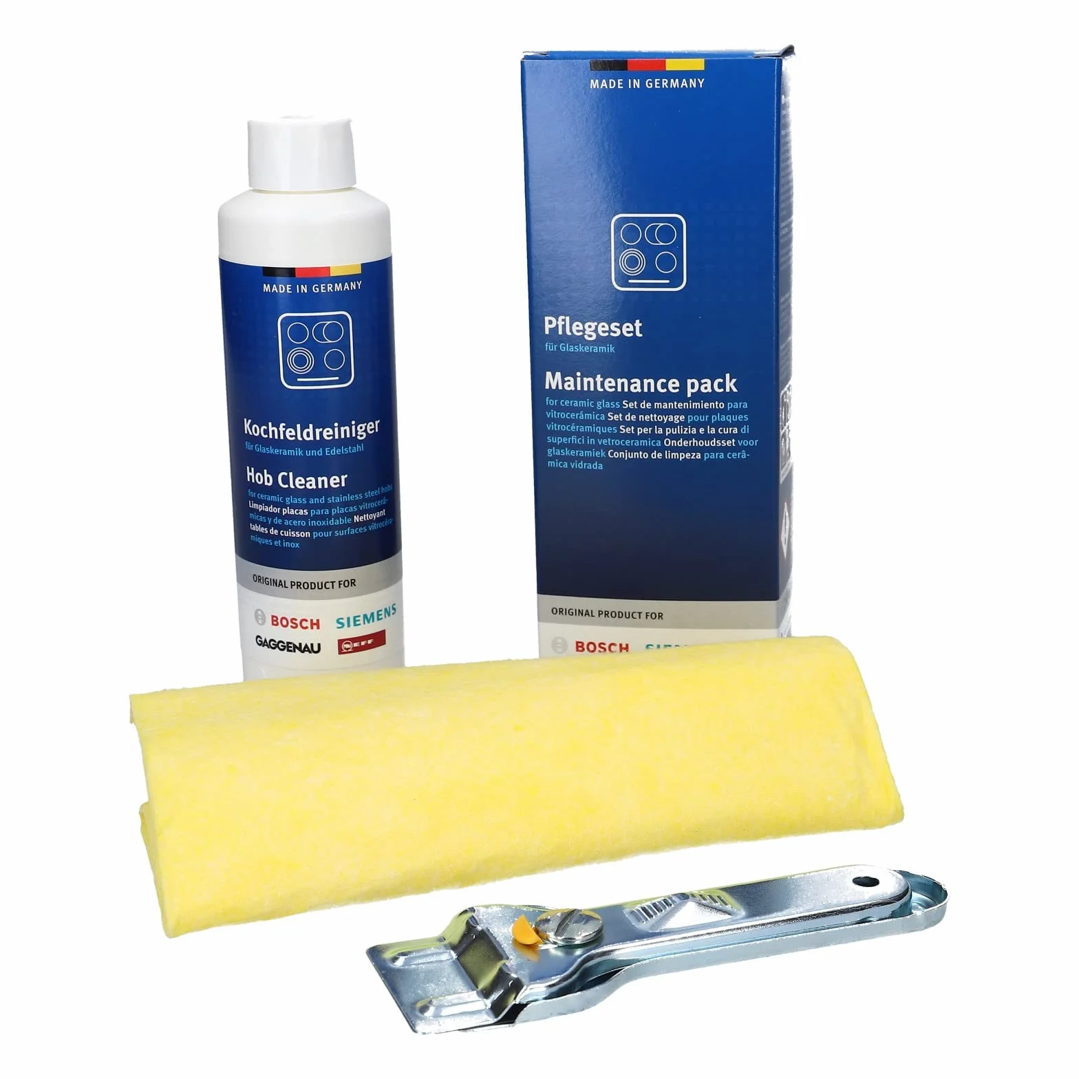Bosch Siemens Zestaw do pielęgnacji ceramiki szklanej do płyty kuchennej 311900