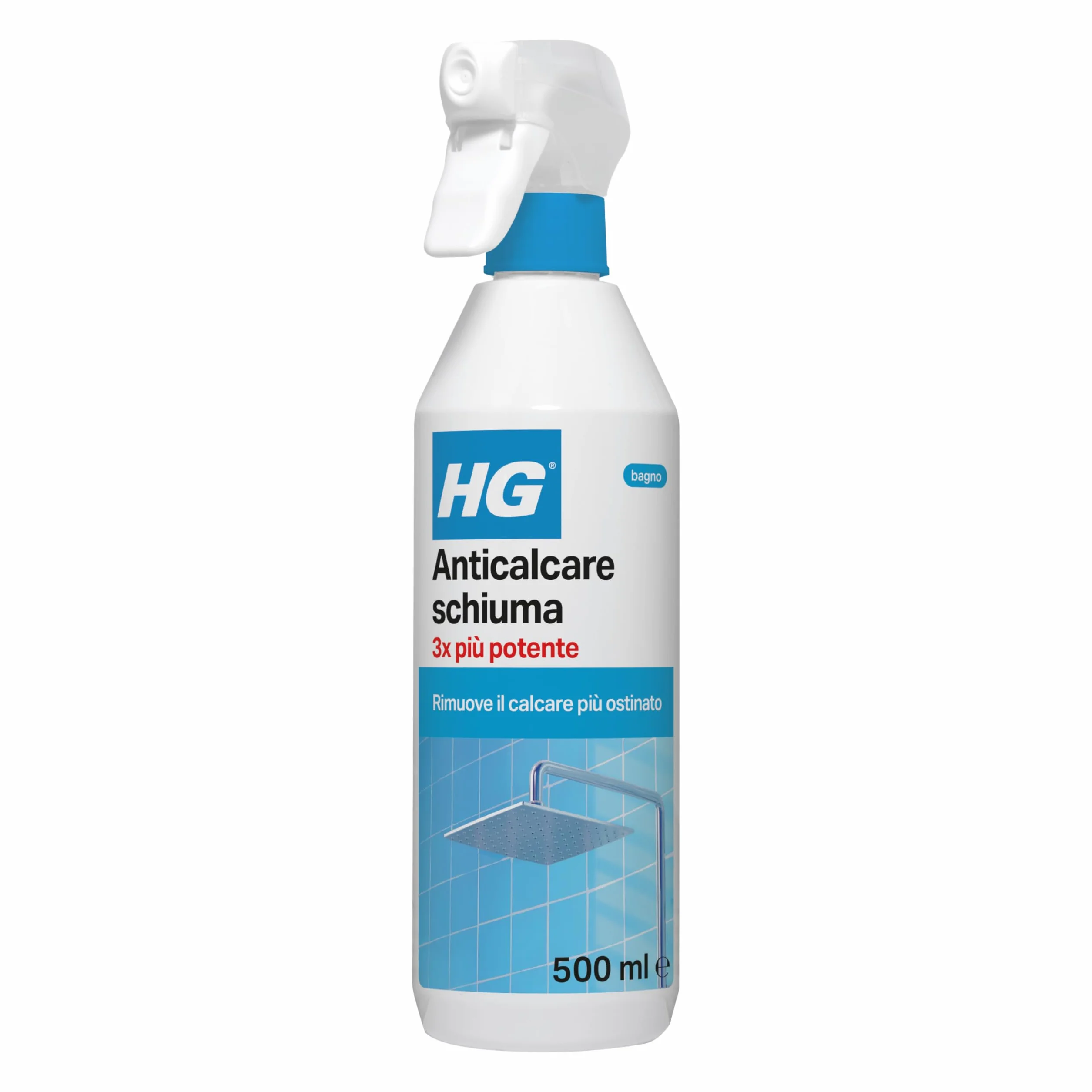 Pianka wapienna w sprayu, 3 x wydajna 500 ml HG do czyszczenia łazienki