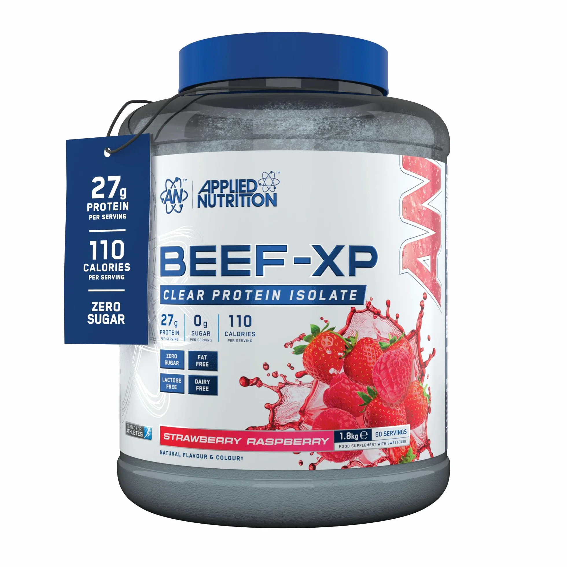 Applied Nutrition Beef-Xp Strawberry & Raspberry 1.8Kg