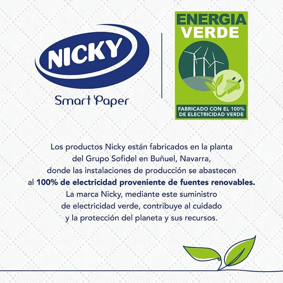Nicky Papier toaletowy Nature 24 rolki 170 arkuszy 3 warstwy balsam aloesowy