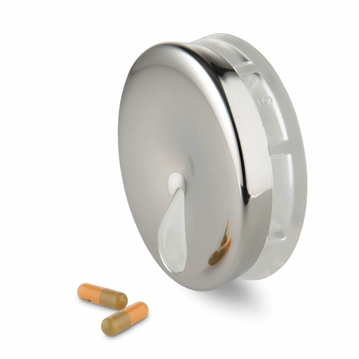 Alessi YoYo ¾ BM08 pojemnik na tabletki ze stali nierdzewnej
