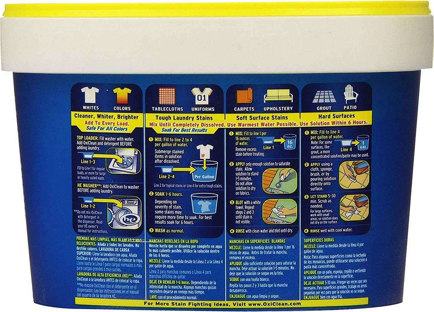 OxiClean Uniwersalny środek do usuwania plam, 3 funty
