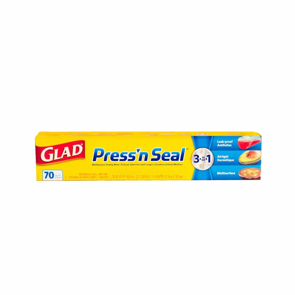 Clorox/Home Cleaning 70441 Glad Press'n Seal plastikowa folia na żywność