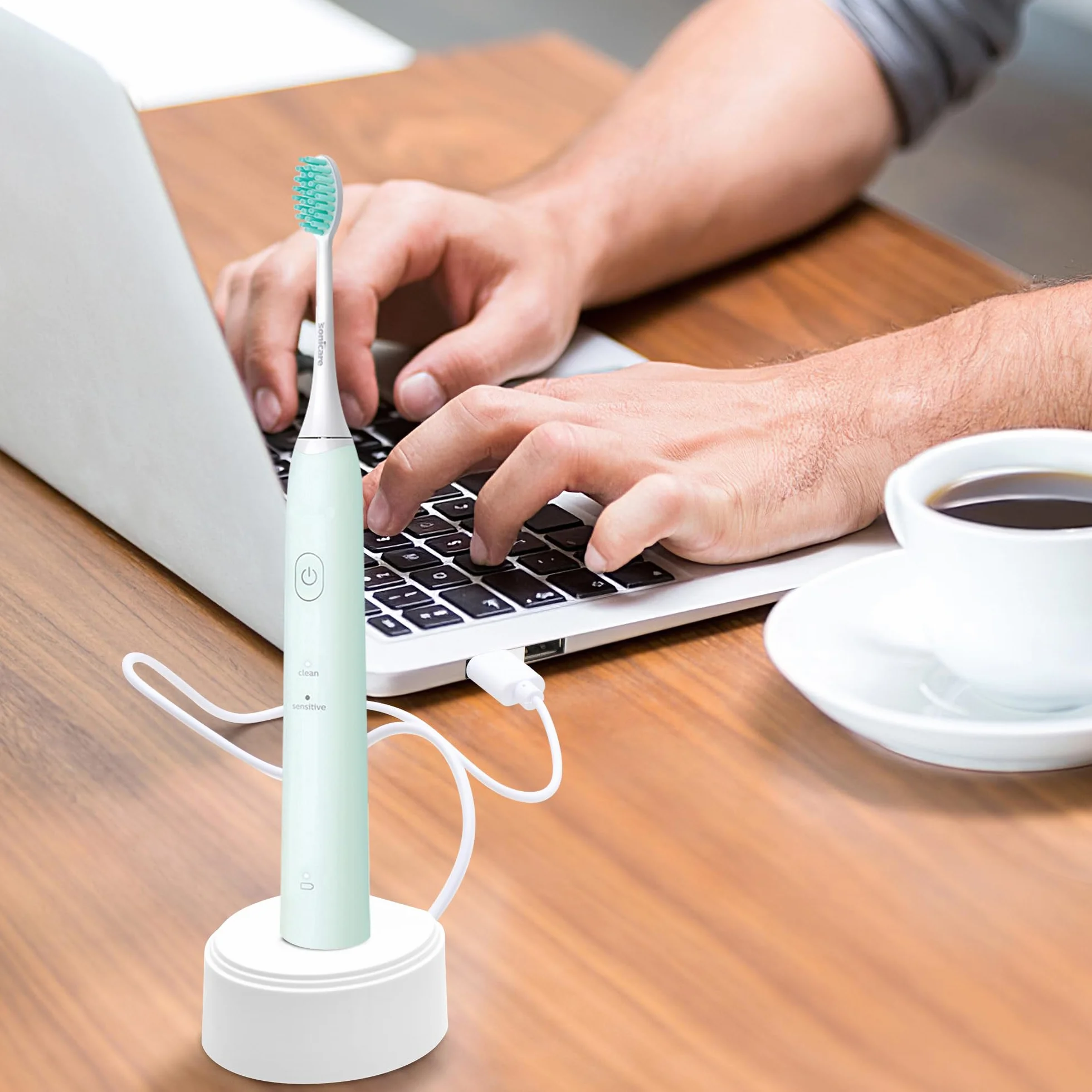 AMATHINGS Ładowarka USB do Sonicare HX6000 HX6150 HX6750 HX3000 HX8000 HX9000 szczoteczki do zębów