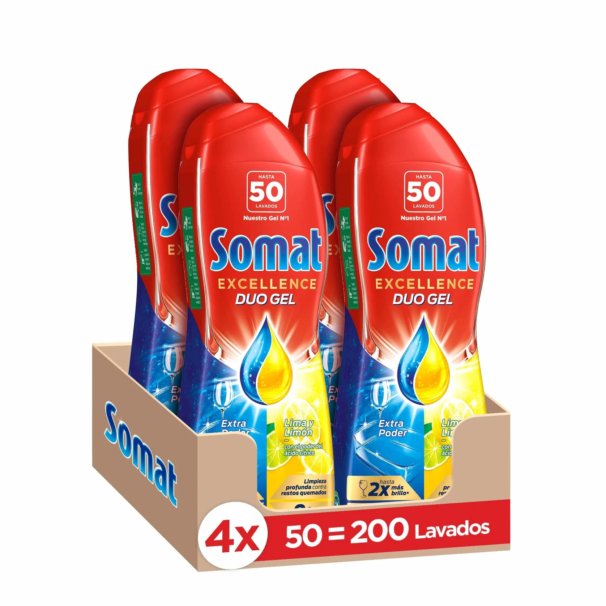 Somat Excellence Żel do Zmywarek 4 x 900 ml