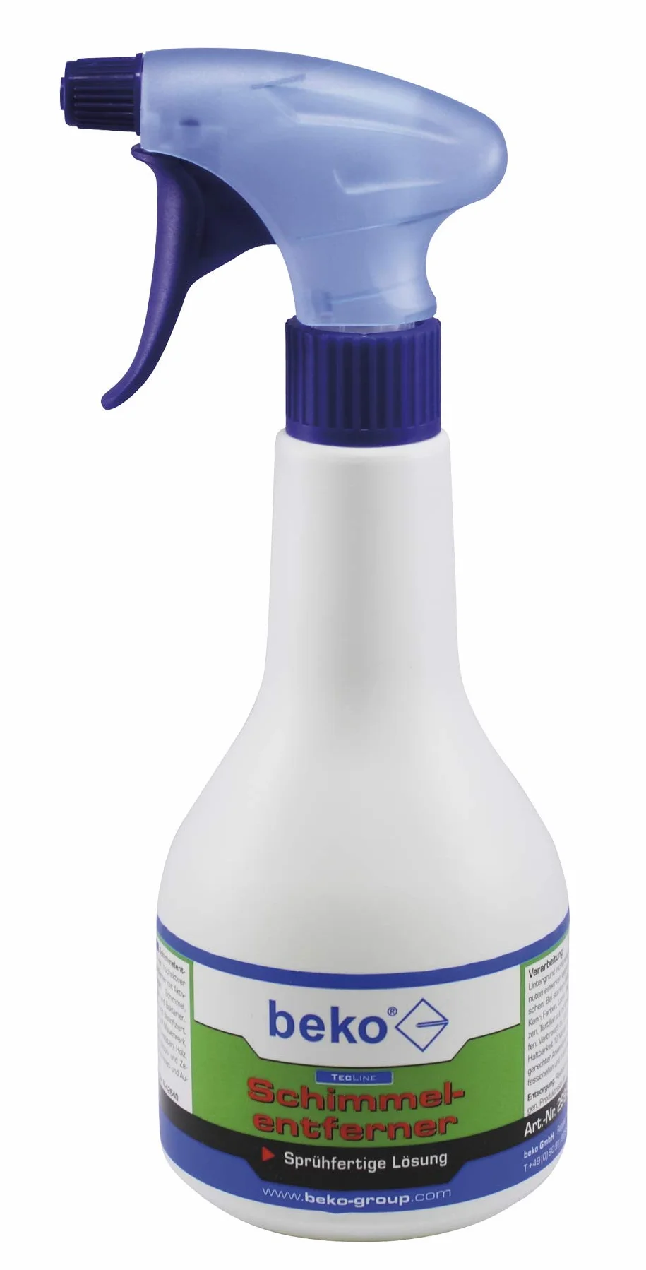 Beko 2999500, TecLine środek do usuwania pleśni, spryskiwacz, 500 ml, 1 opakowanie
