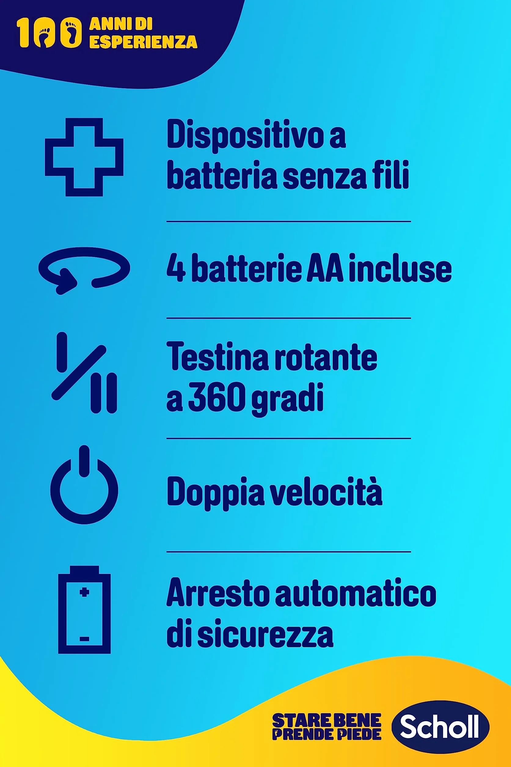 Scholl Expertcare 3198213 Pilnik, Biały/Fioletowy, 1 Sztuka