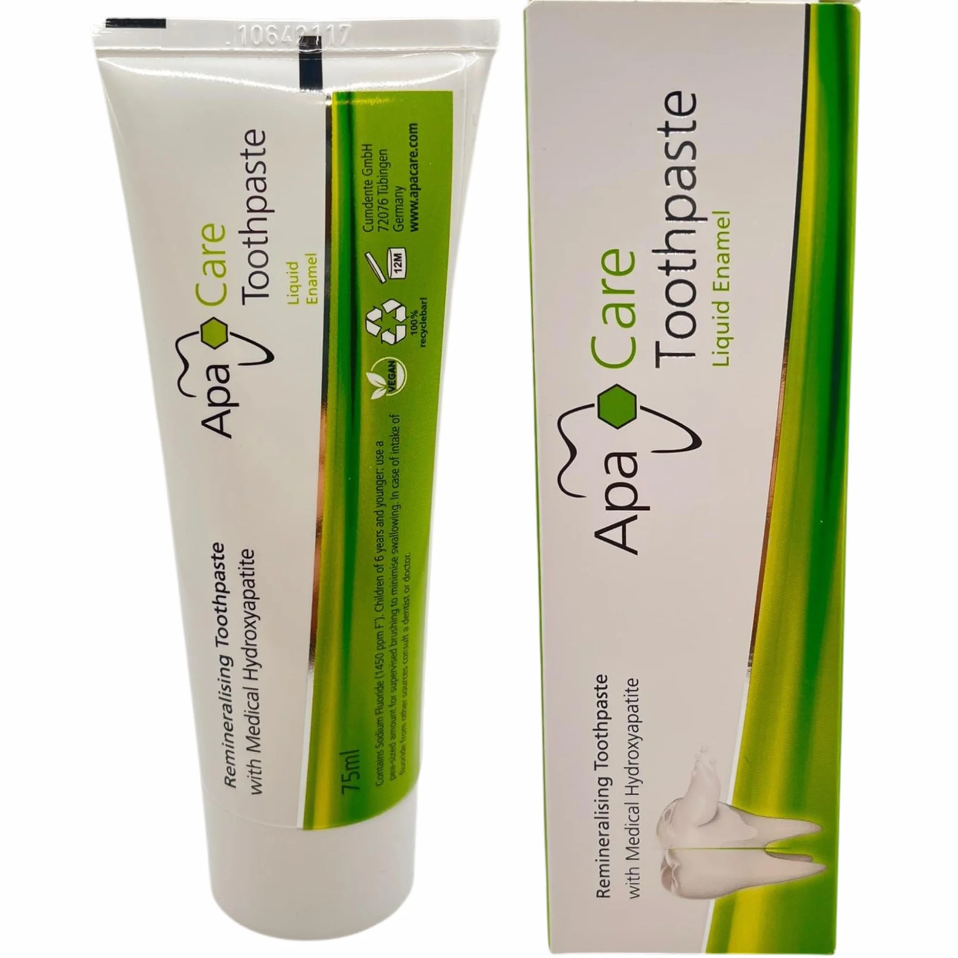 ApaCare Zahncreme 75 ml Pasta do zębów
