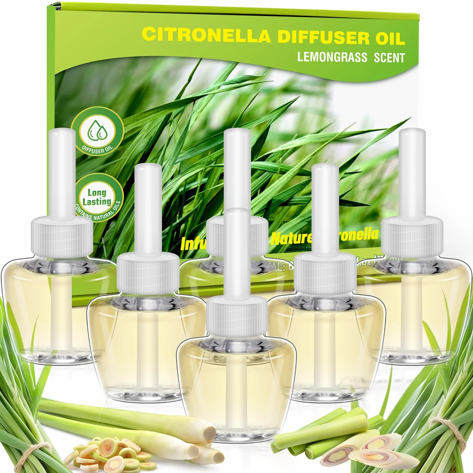 SCENTORINI Citronella wkład zapachowy Air Wick Gladee 6x19 ml odświeżacz powietrza