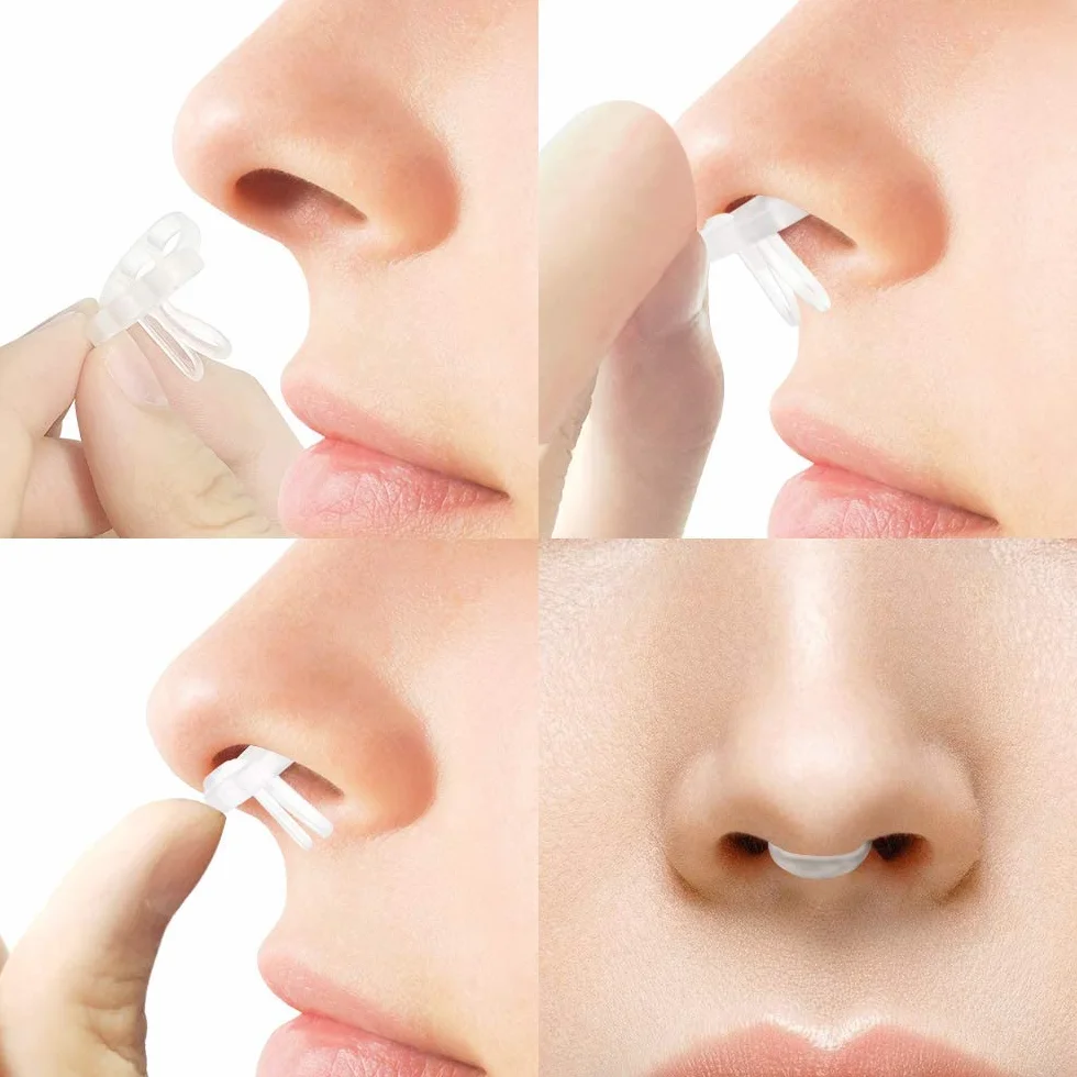 Super-Support Nasal Dilator, poprawia sen i przepływ powietrza podczas uprawiania sportu, pomaga w przypadku zatkanego nosa i chrapania związanego z nosem (M, 4 sztuki)