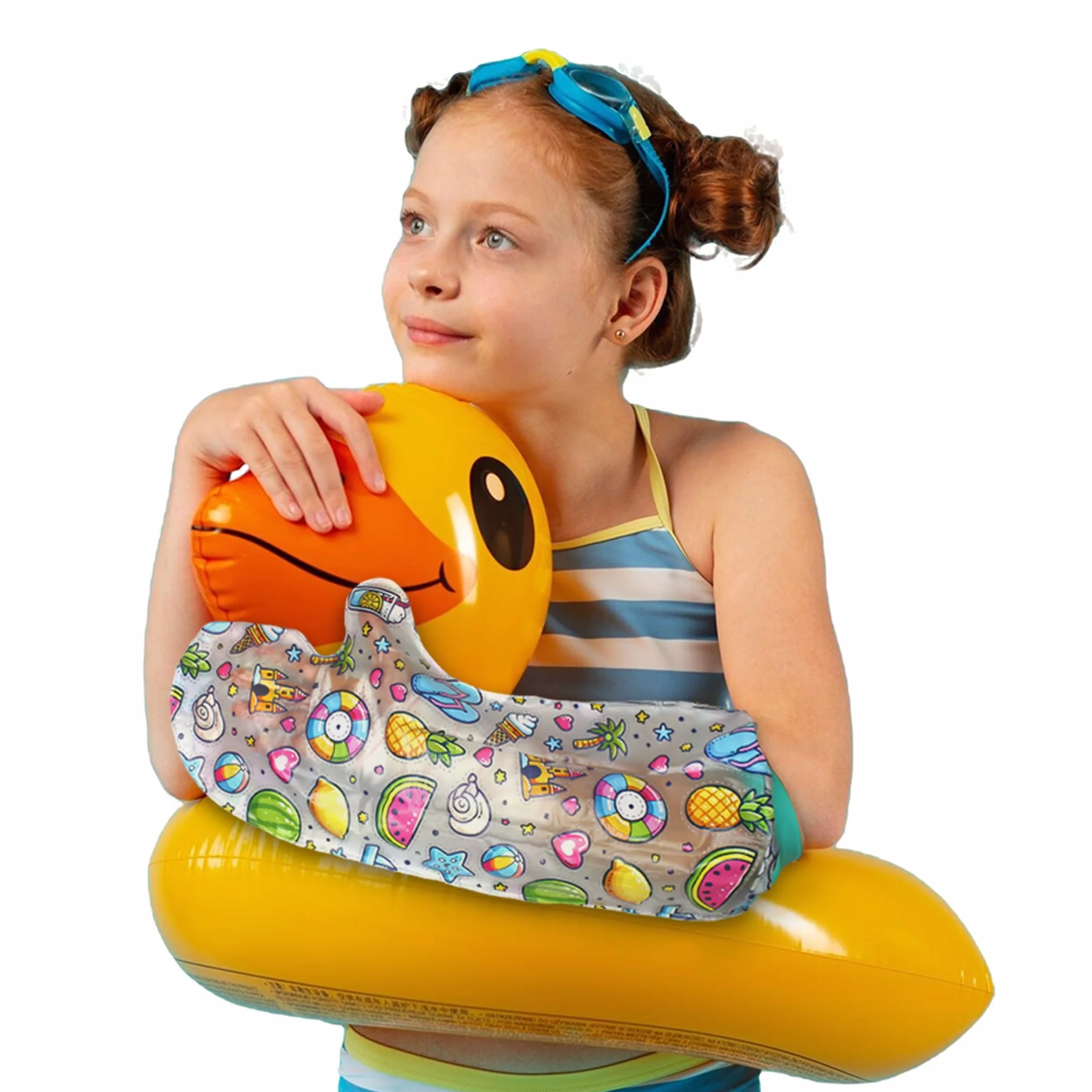 DOJA Barcelona | Ochraniacz dłoni dziecka | Opakowanie 1 | Pokrowiec na ręka dziecka i nastolatki | 51 cm x 24 cm | Pokrowiec PVC z silikonowym zamknięciem | Wodoodporny pokrowiec na rękę | do