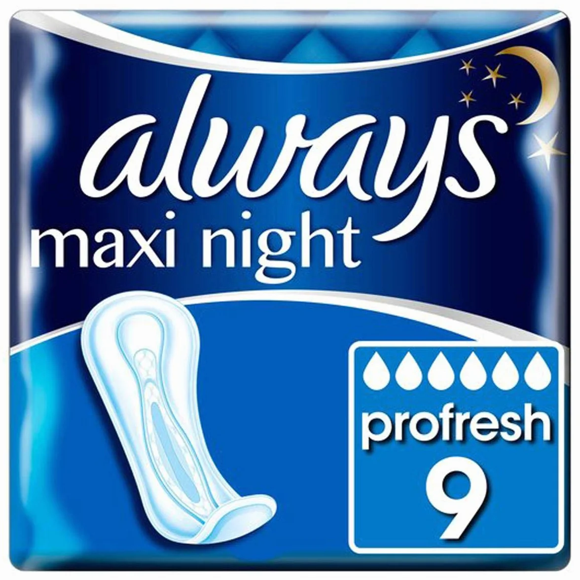 Always Podkładki nocne maxi