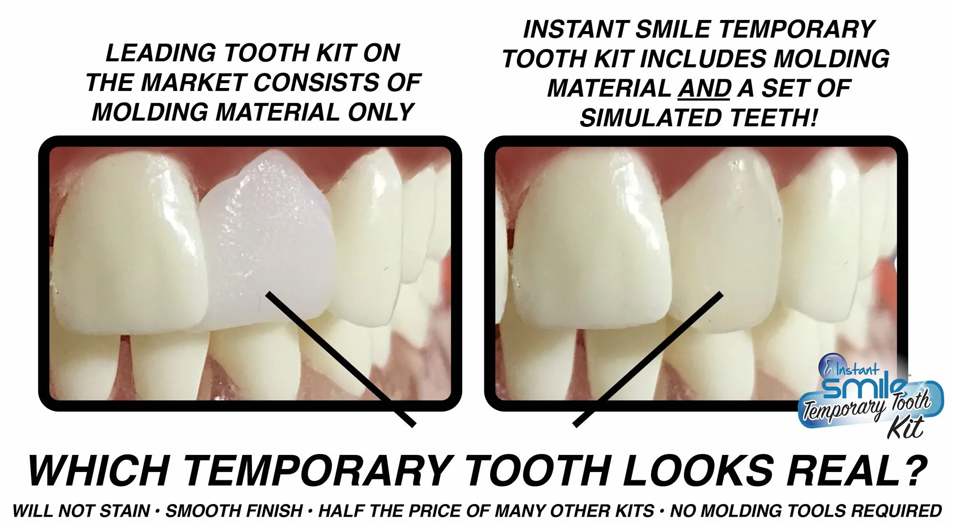 Instant Smile Multishade Zestaw do Naprawy Zębów