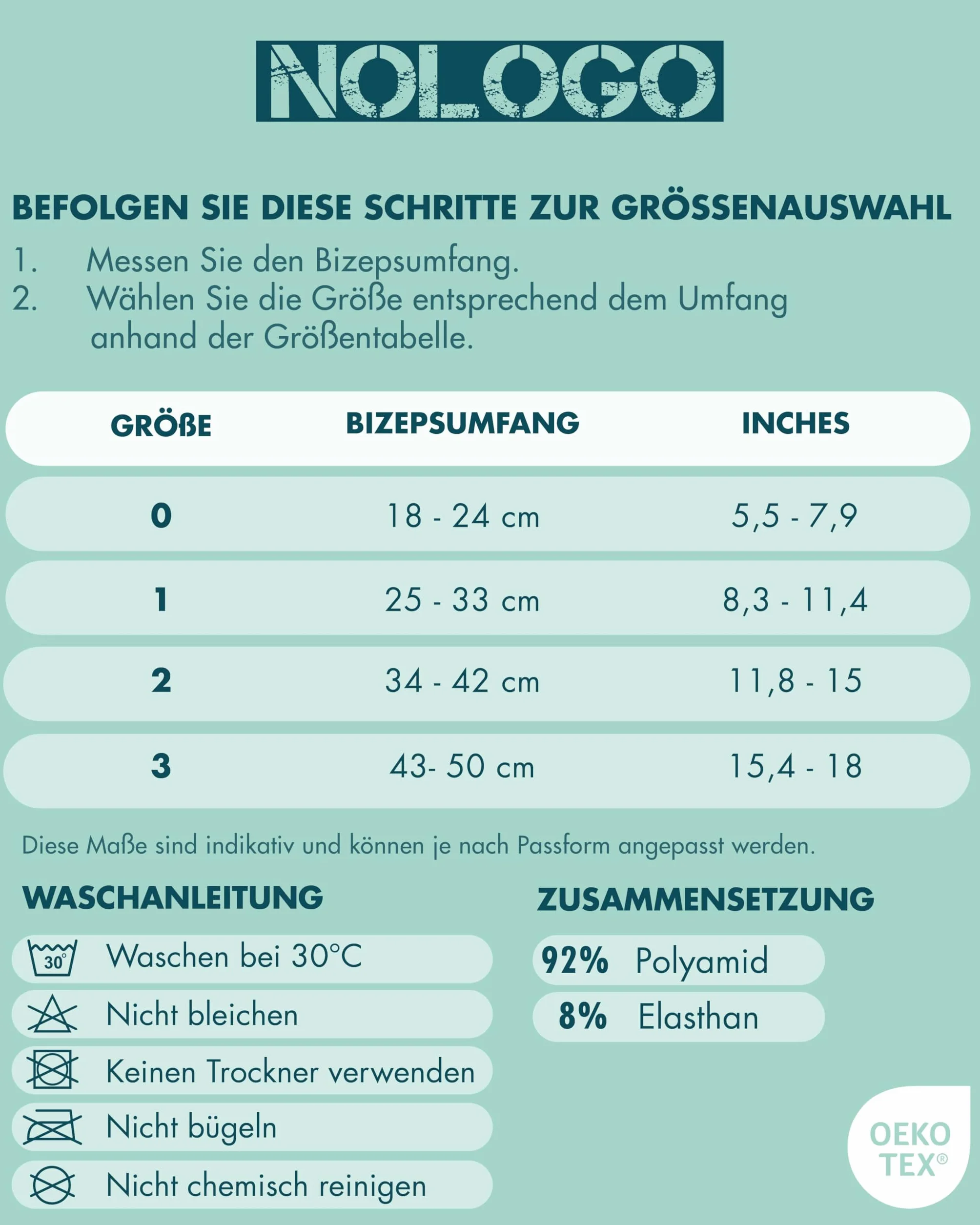 NOLOGO Picc osłona na ramię dla kobiet i mężczyzn, 2 sztuki - Picc ochraniacz z oddychającej i antybakteryjnej mikrofibry, rękaw uciskowy na cewnik dożylny, pokrycie tatuaży - Made in Italy
