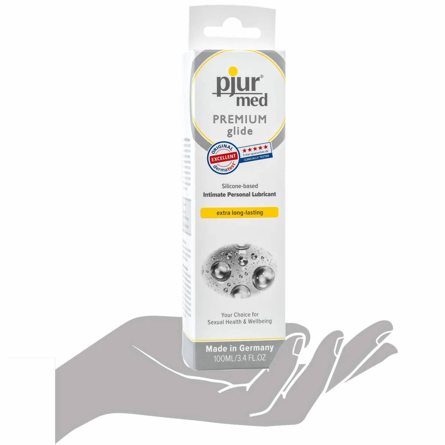 Pjur Med Premium 100ml Medyczny Lubrykant Żelowy na Bazie Silikonu