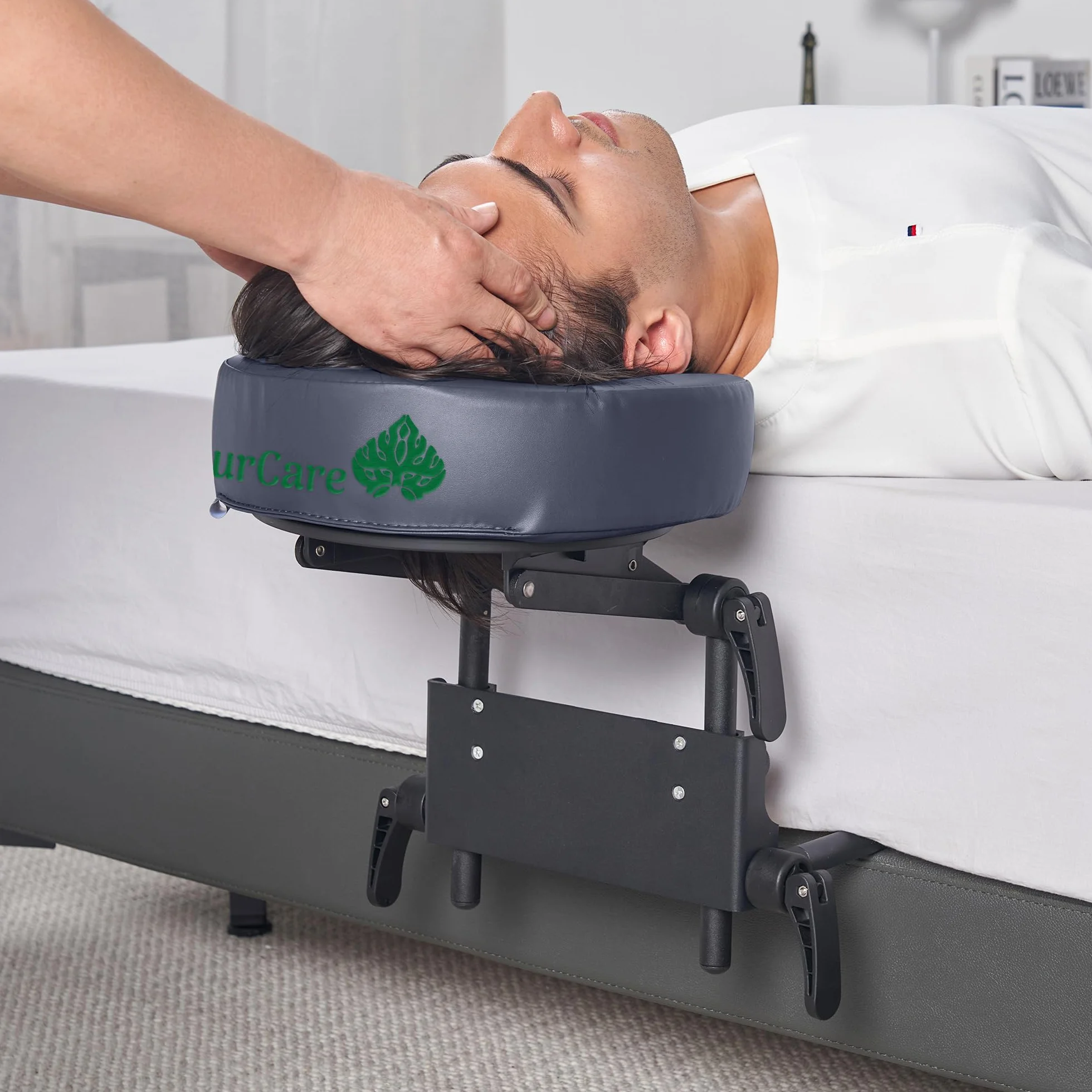 Ergonomiczna poduszka do masażu 7,6 cm składana regulowana wysokość nachylenie przenośny zestaw