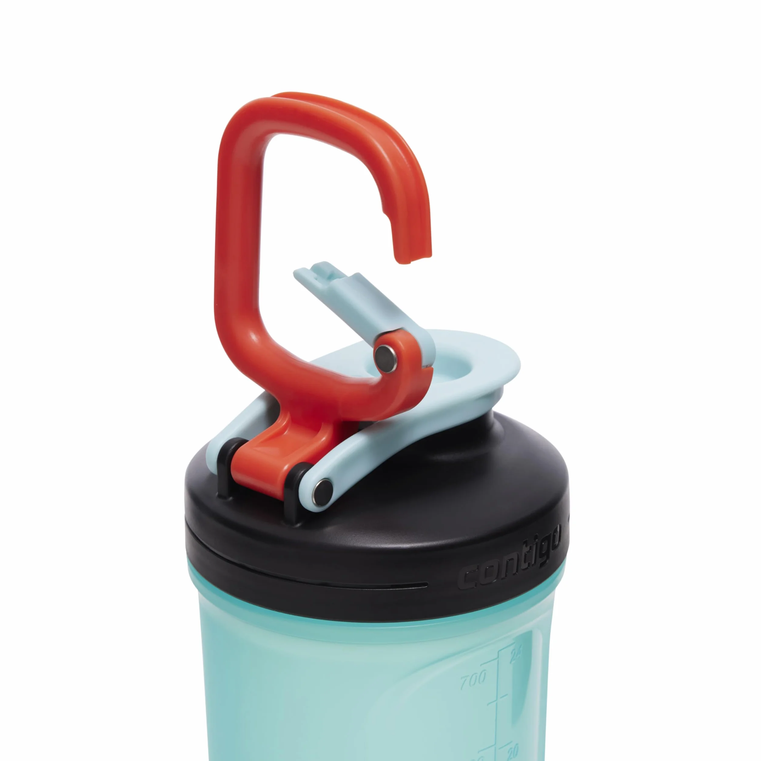 Contigo Shake & Go 2.0 Butelka z wytrząsaczem proteinowym, z kulką mieszającą, duży blender bez BPA, idealna do pudru proteinowego, koktajli odżywczych lub smoothie, szczelna butelka sportowa shake,