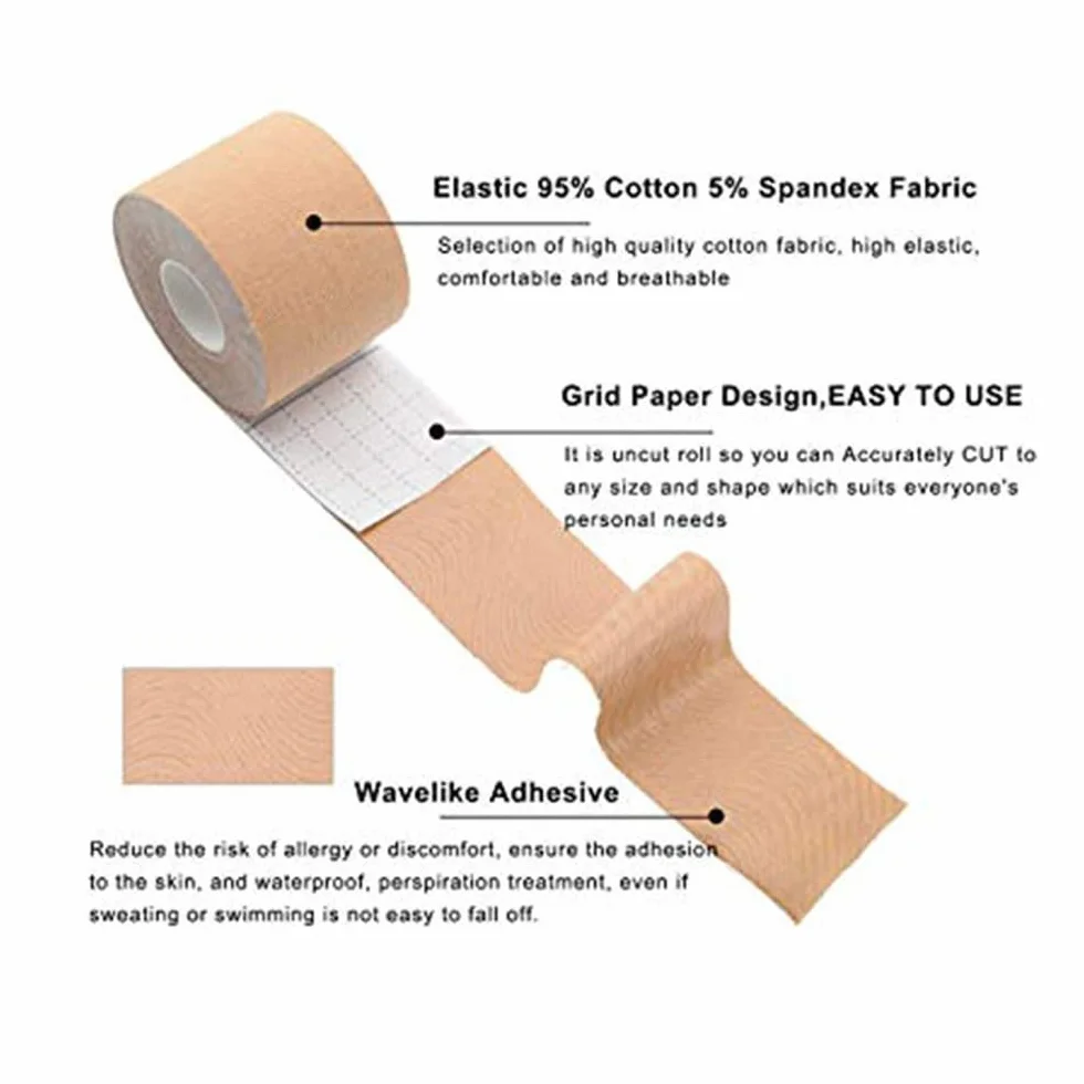 BaronHong Trans Tape - Najlepszy binder Trans FTM do wiązania klatki piersiowej (3 sztuki)