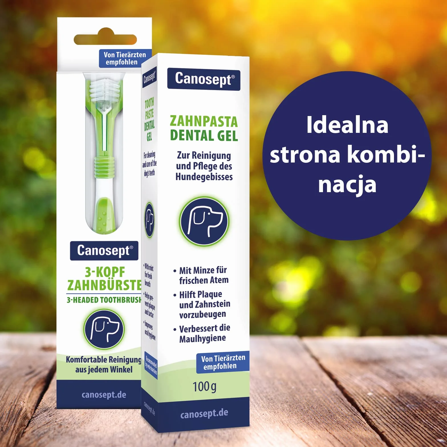 Canosept pasta do zębów 100g dla psa