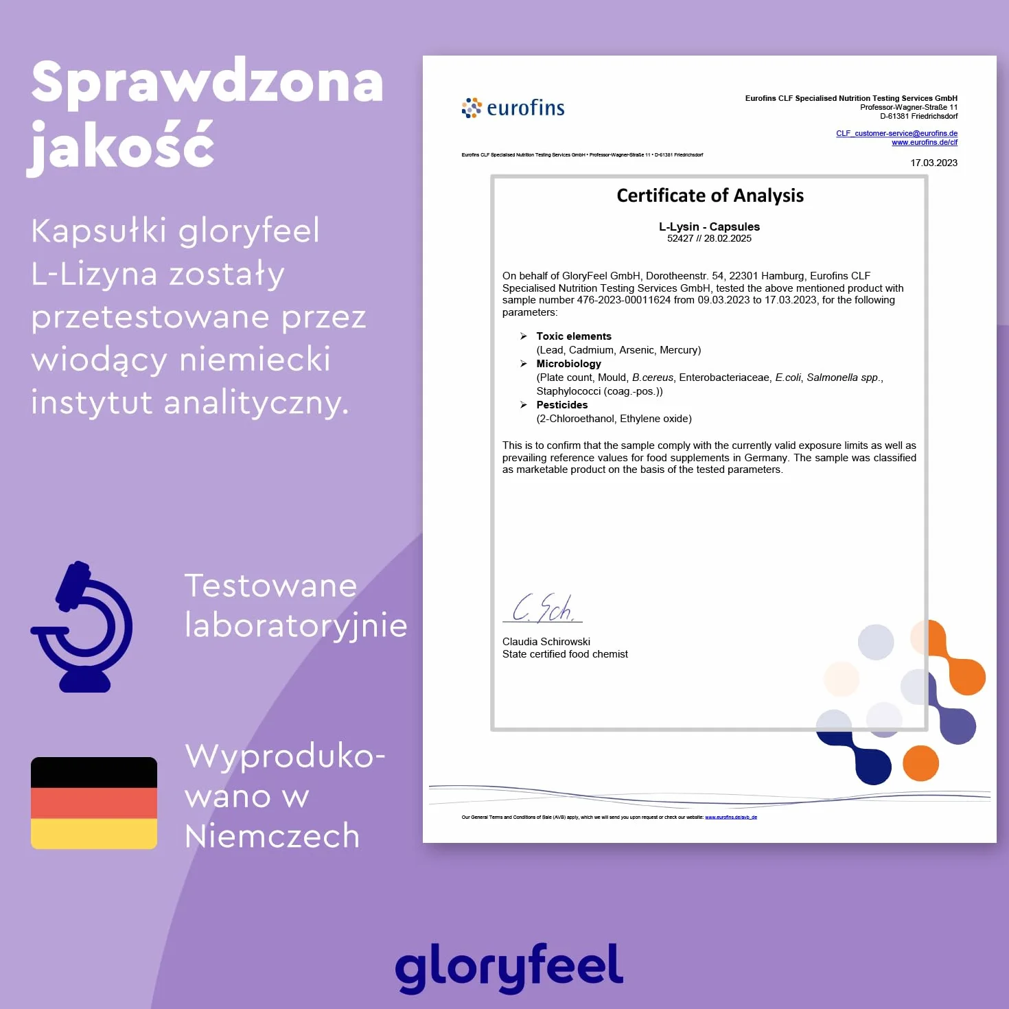 L-Lizyna - 400 wegańskich kapsułek - 1000 mg lizyny w wysokiej dawce dziennej - Niezbędny aminokwas z cynkiem dla układu odpornościowego oraz skóry, włosów i paznokci - Z fermentacji roślinnej