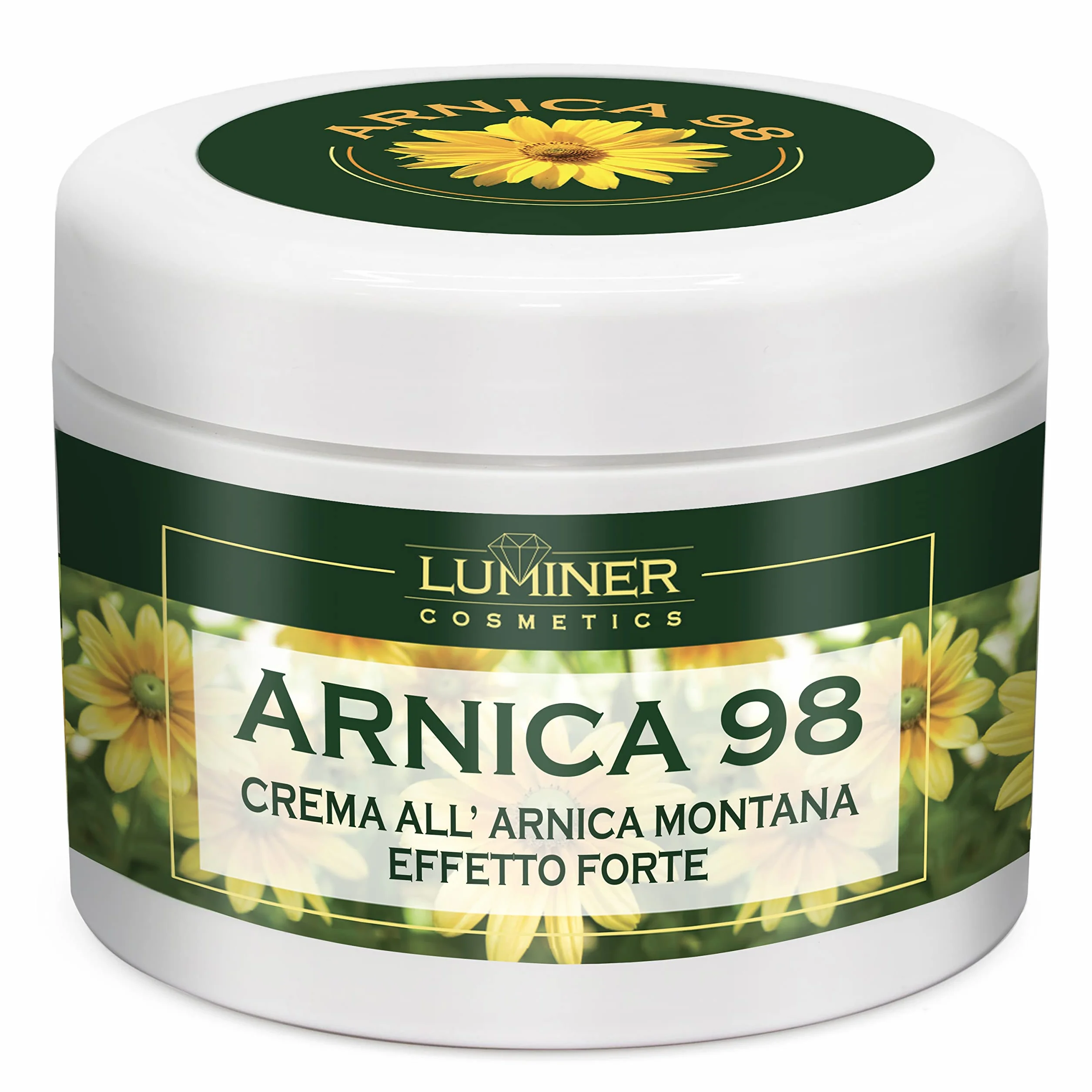 Arnika dla koni 200 ml LUMINER, silna arnica żelowa 98 do masażu, silny krem arnikowy Montana i mocny diabelski pazur, naturalna formuła skoncentrowana intensywnie działająca wyprodukowana we Włoszech