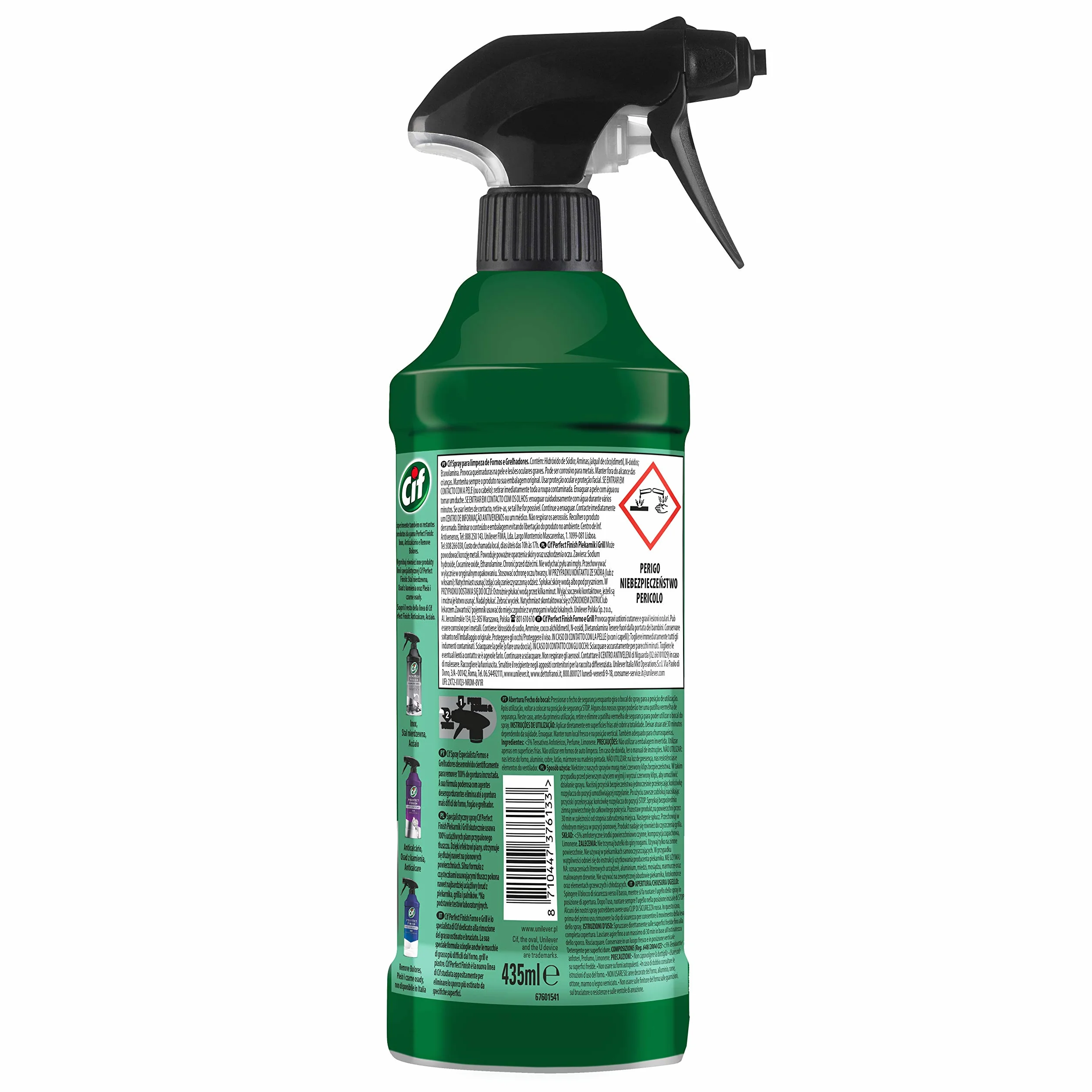 Spray do czyszczenia piekarnika Cif Perfect Finish 435ml