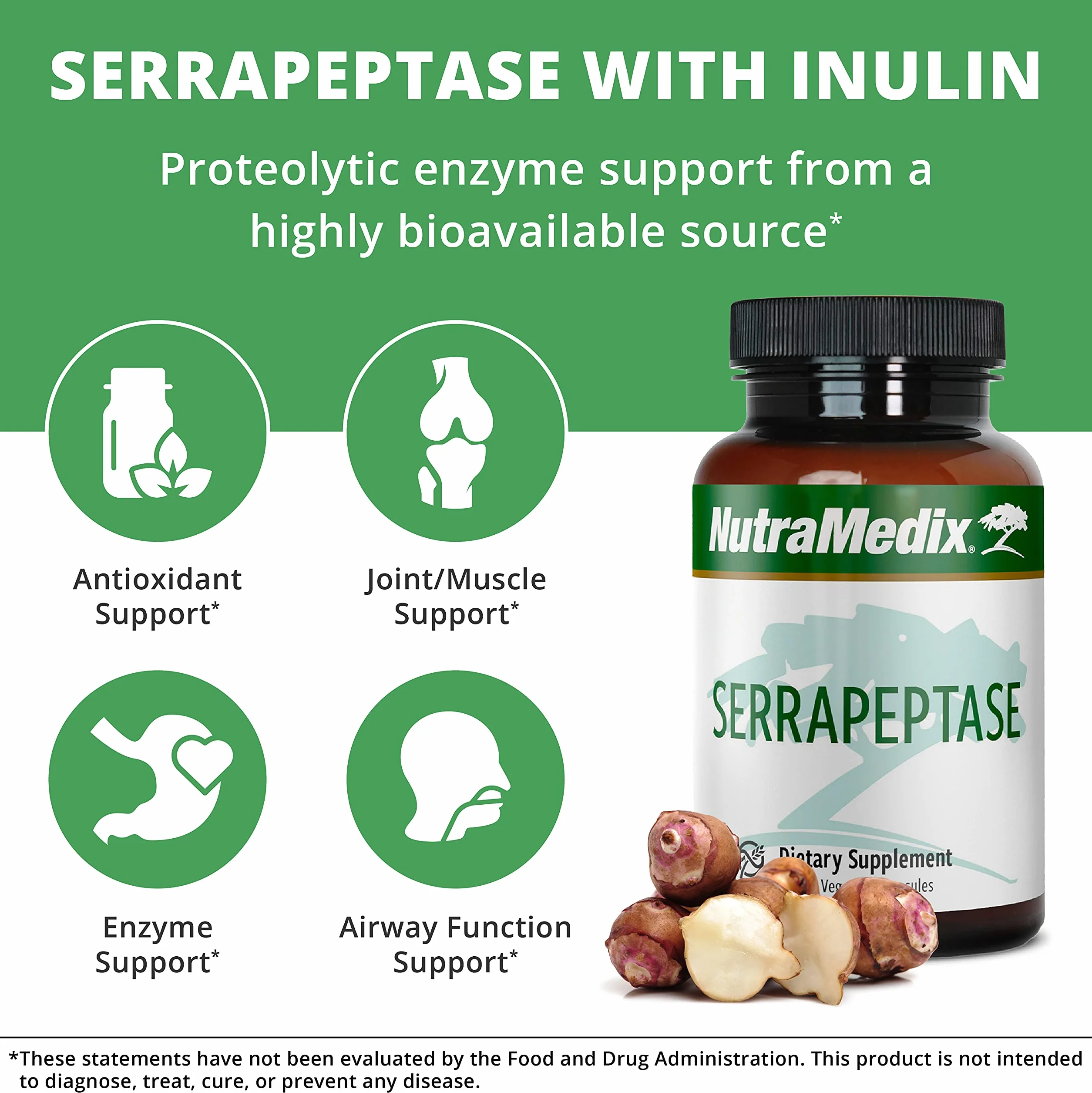 NutraMedix Serrapeptase NutraMedix 60szt
